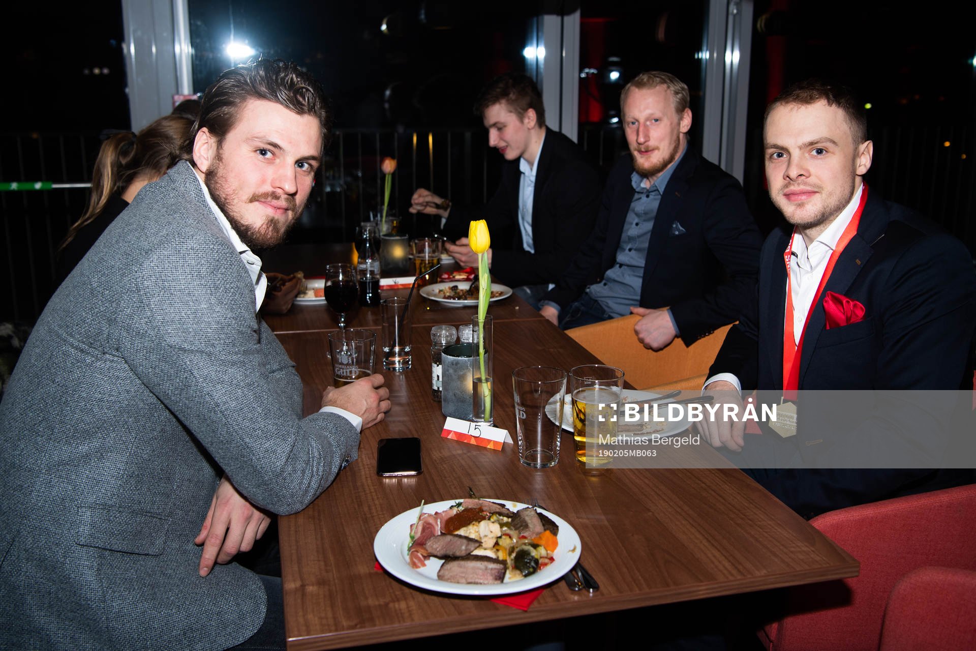 Sebastian Stålberg, Simon Hjalmarsson and Mats Rosseli