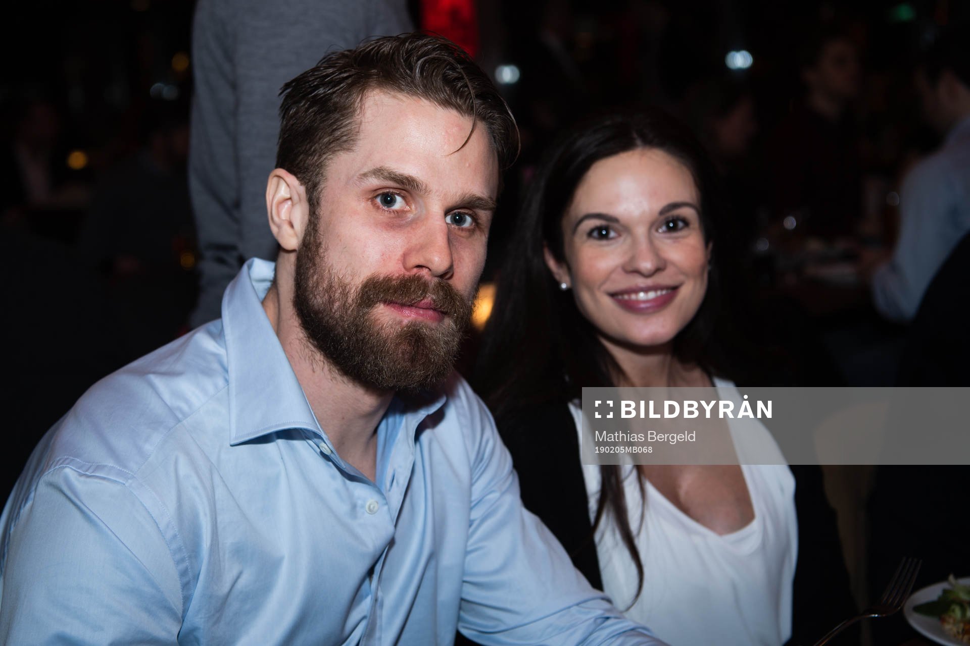 Jonathan Sigalet of Frölunda at the banquet