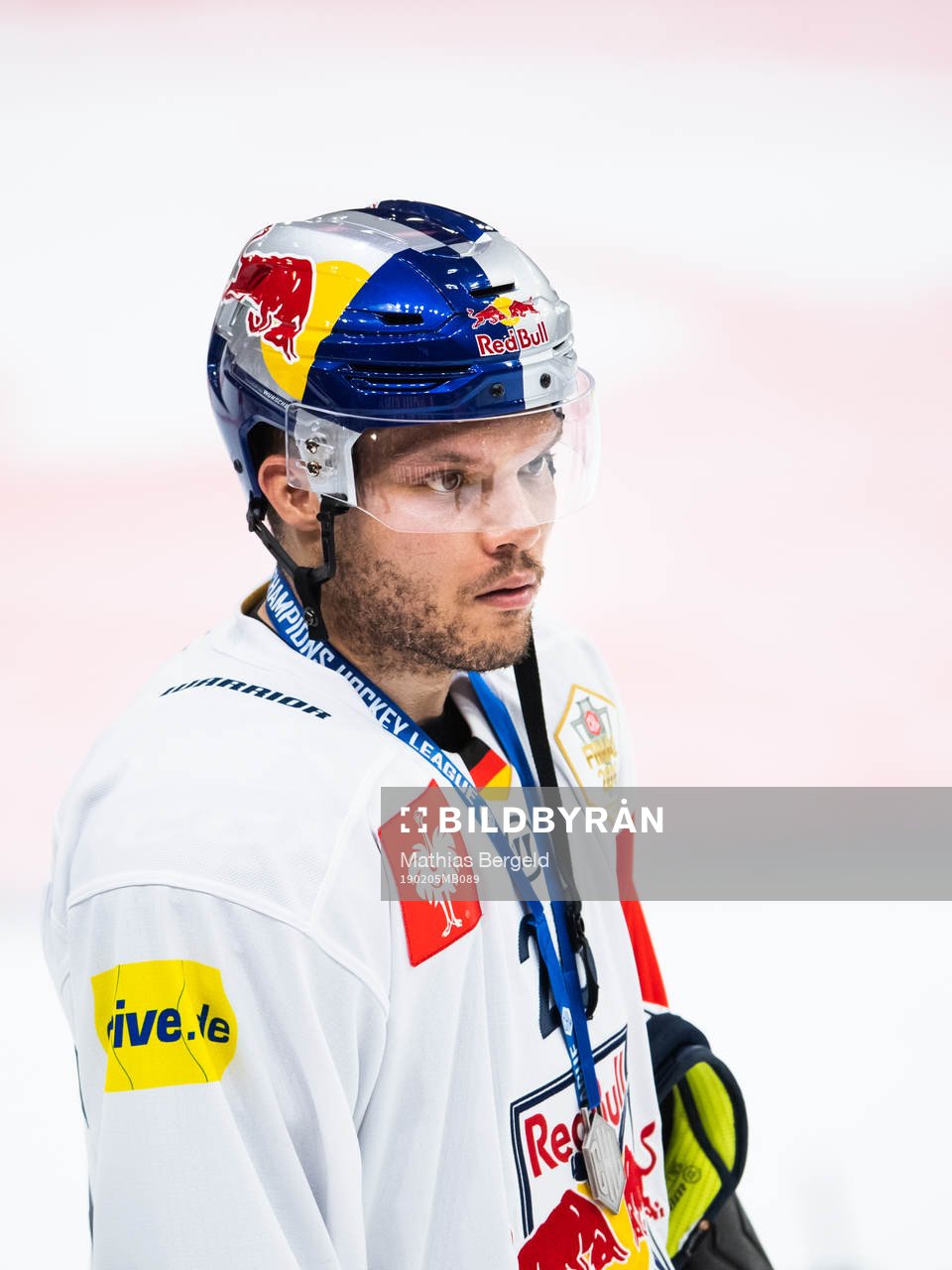 Frank Mauer of Red Bull Munich looks dejected