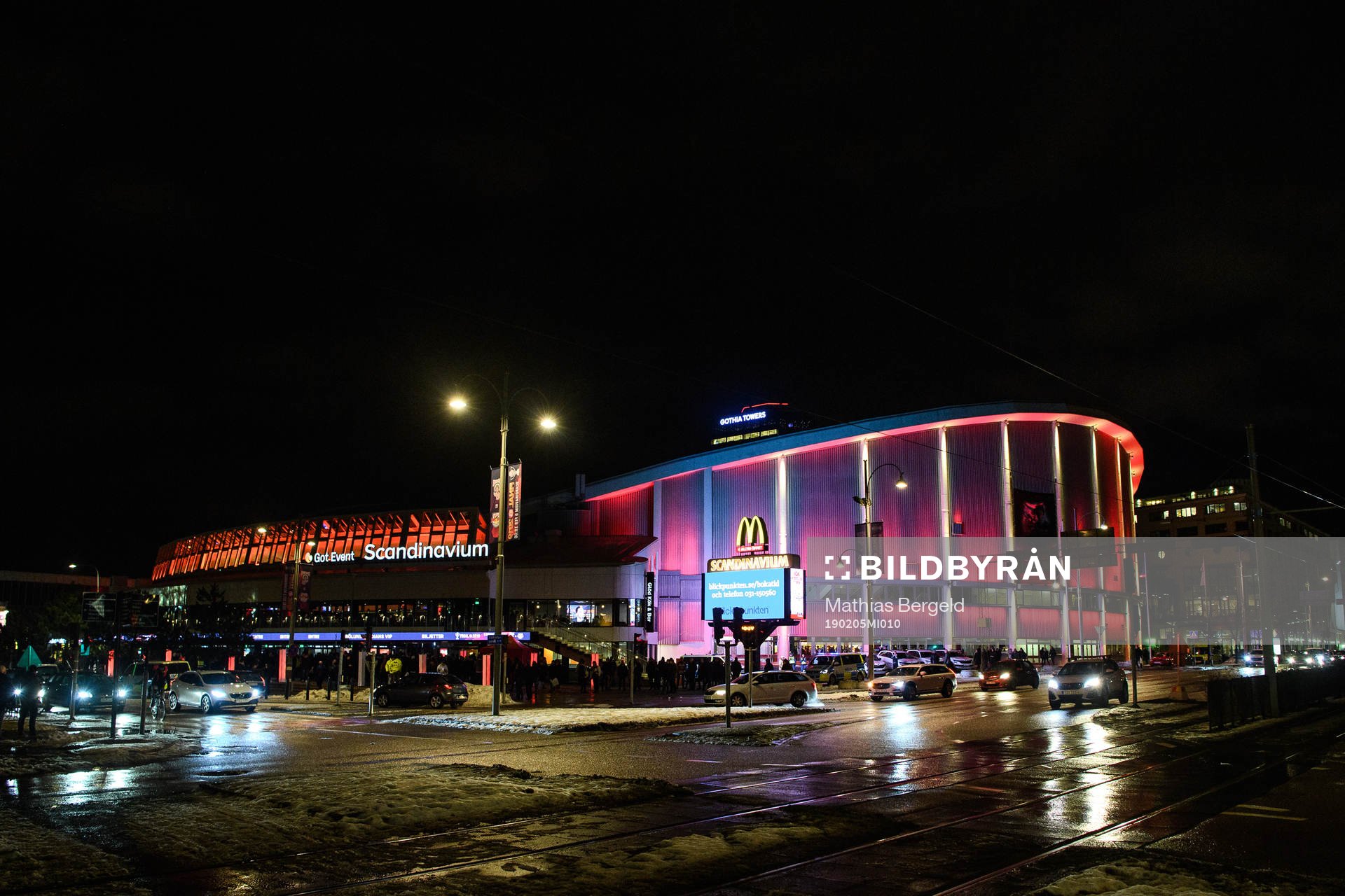 The Arena ahead the CHL final between Frölunda and Red