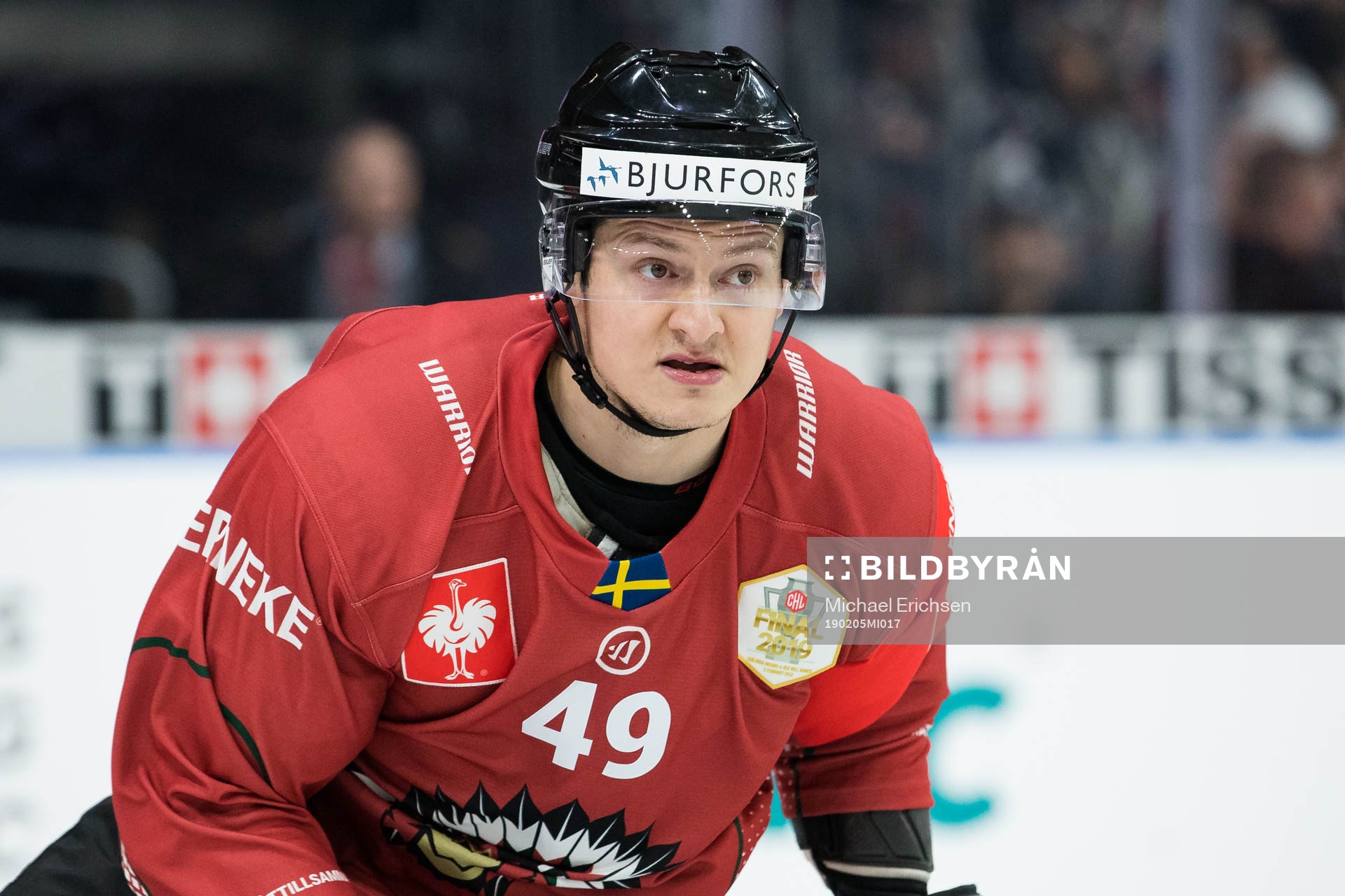 Rhett Rakhshani of Frölunda