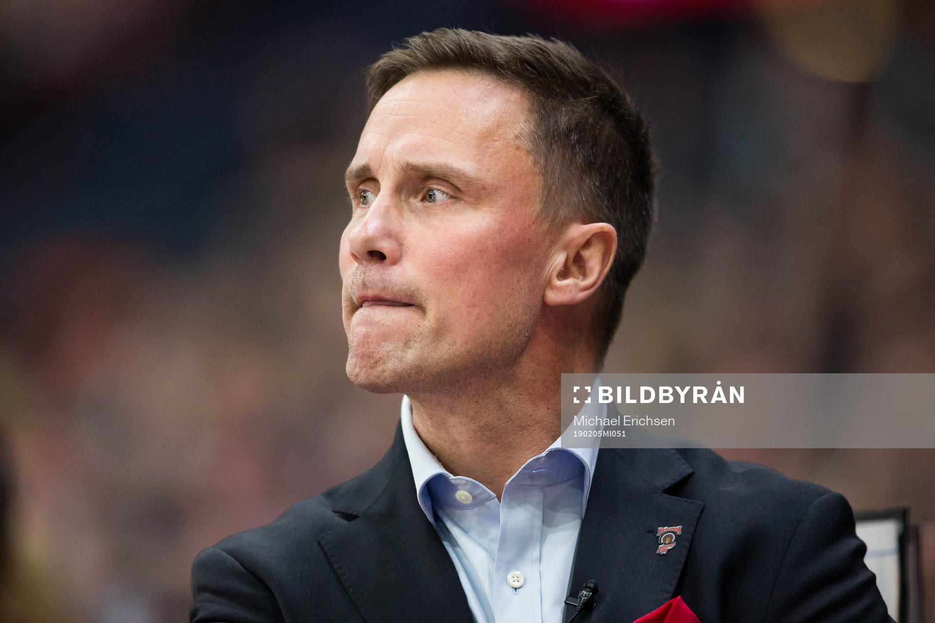 Head coach Roger Rönnberg of Frölunda