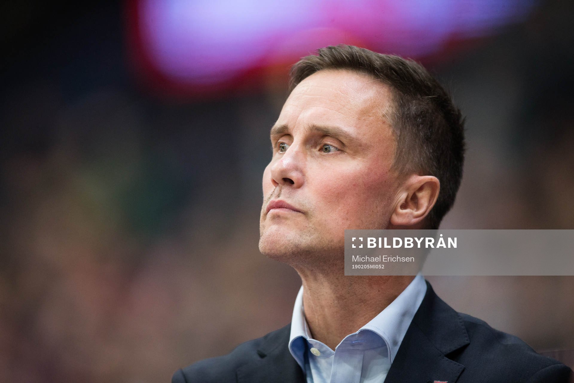 Head coach Roger Rönnberg of Frölunda