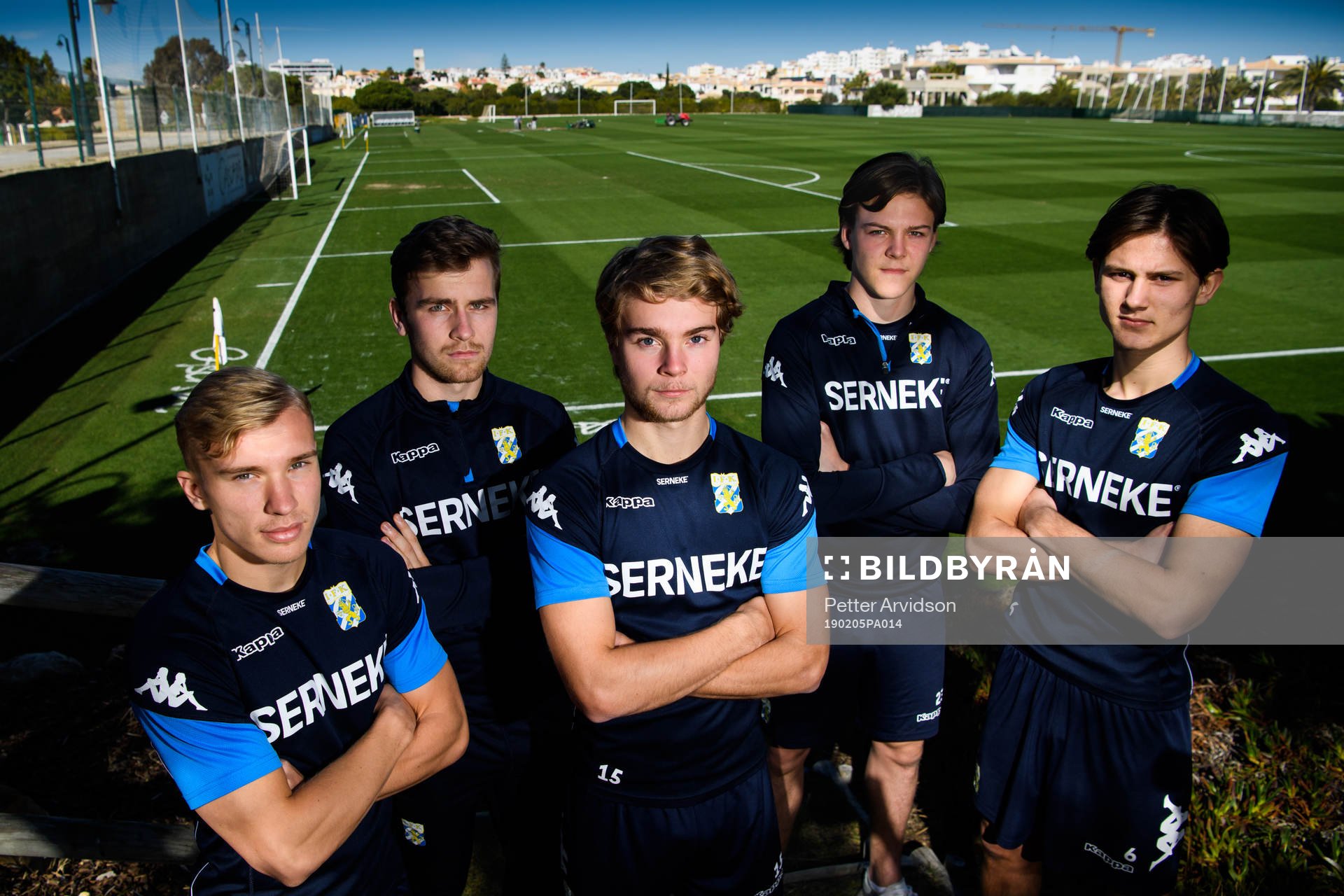 Edvin Dahlqvist, Erik Gunnarsson, Victor Olofsson, Emil