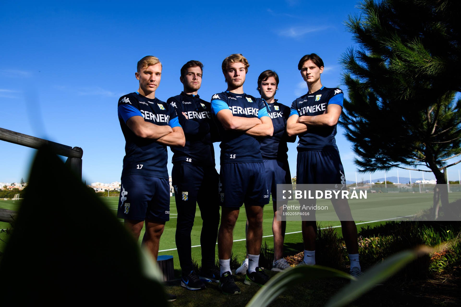 Edvin Dahlqvist, Erik Gunnarsson, Victor Olofsson, Emil