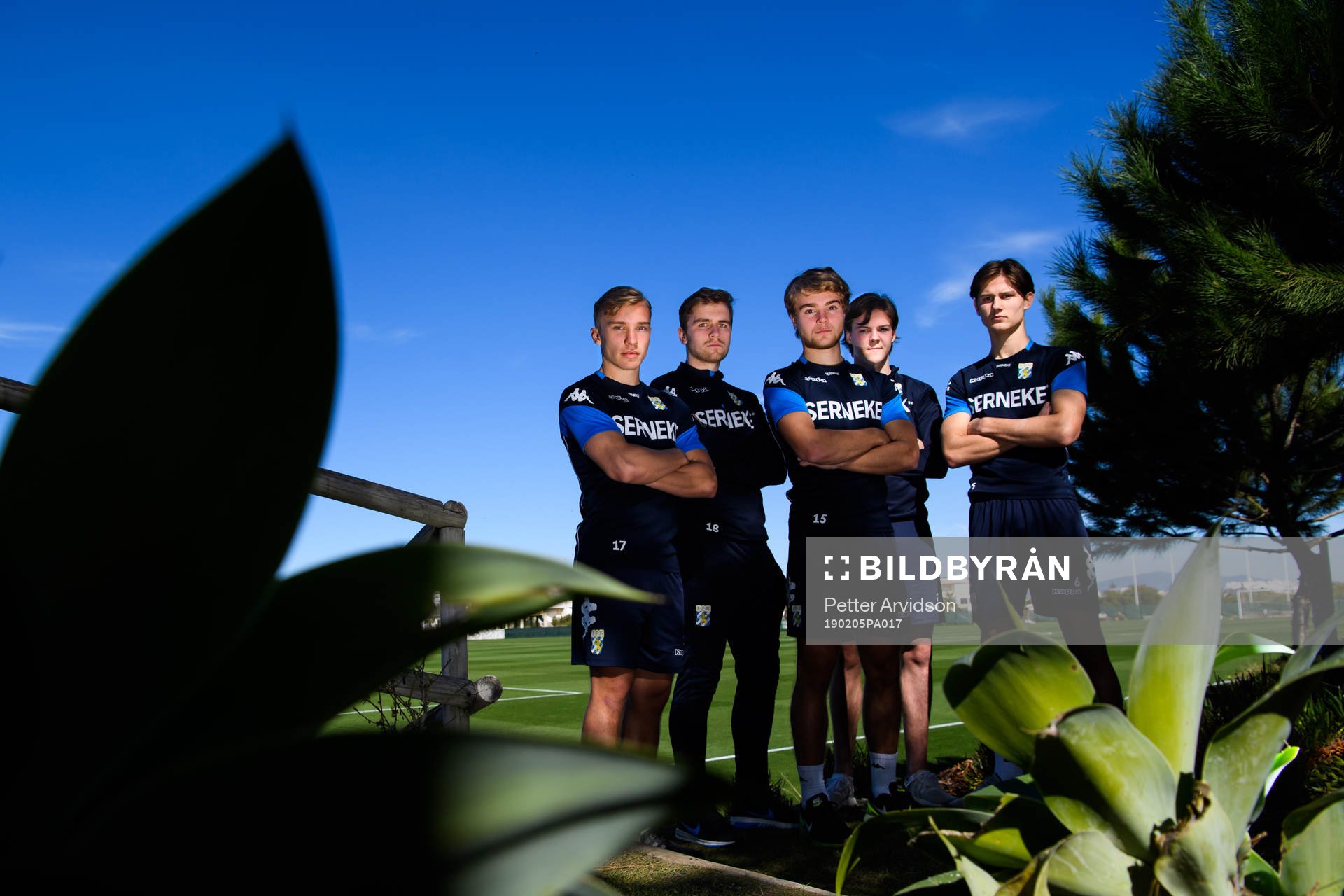 Edvin Dahlqvist, Erik Gunnarsson, Victor Olofsson, Emil