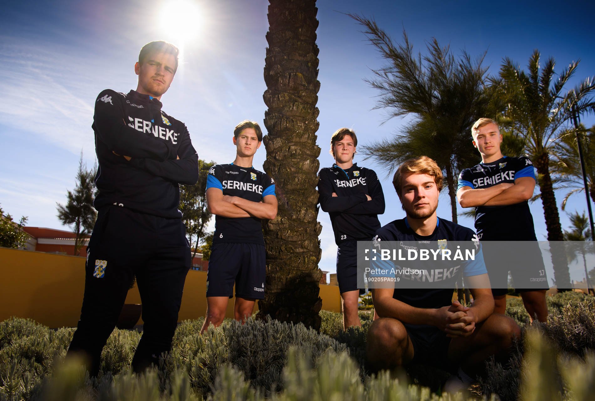Erik Gunnarsson, Rasmus Wikström, Emil Holm, Victor