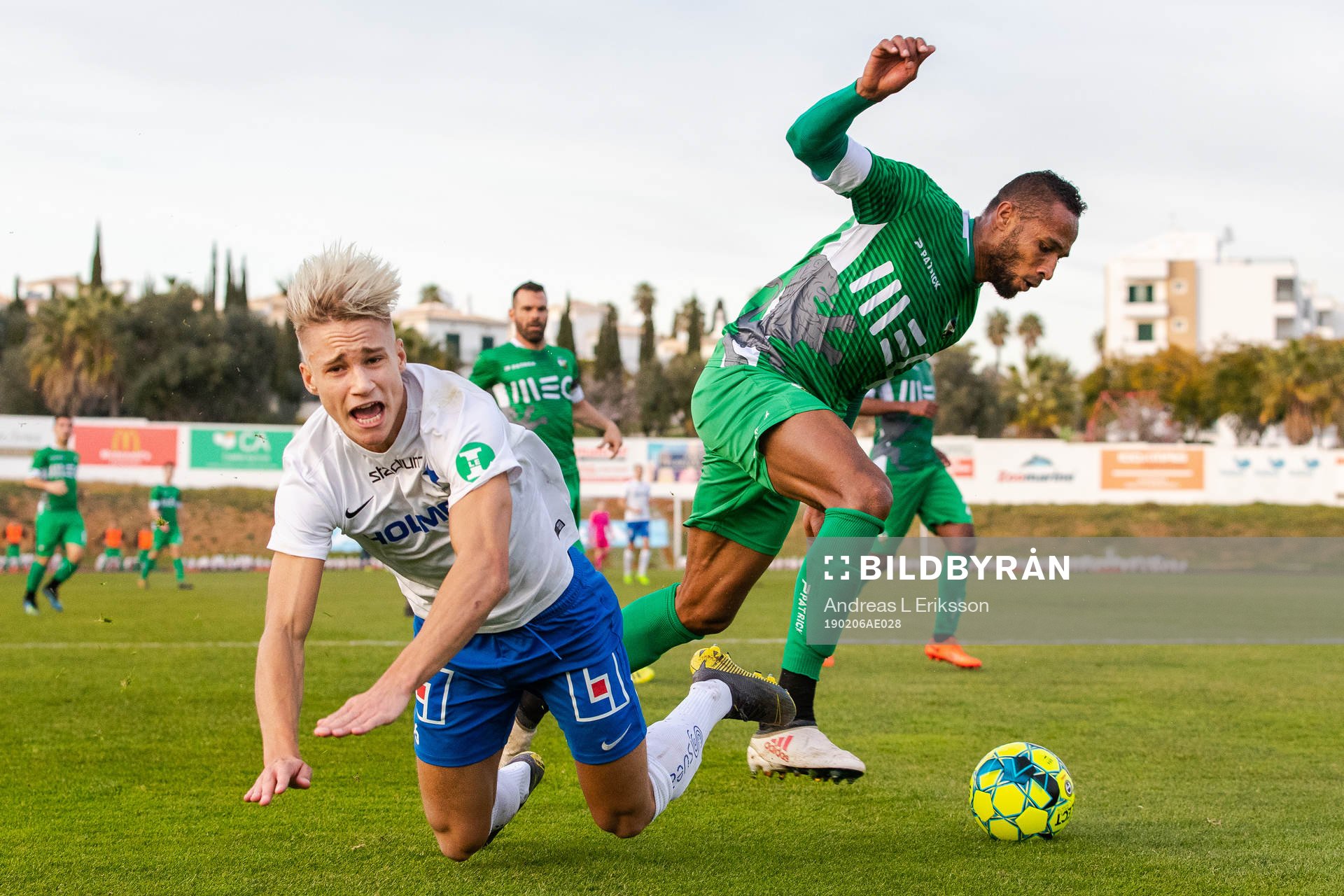 Norrköpings Pontus Almqvist och Farenses Delmiro