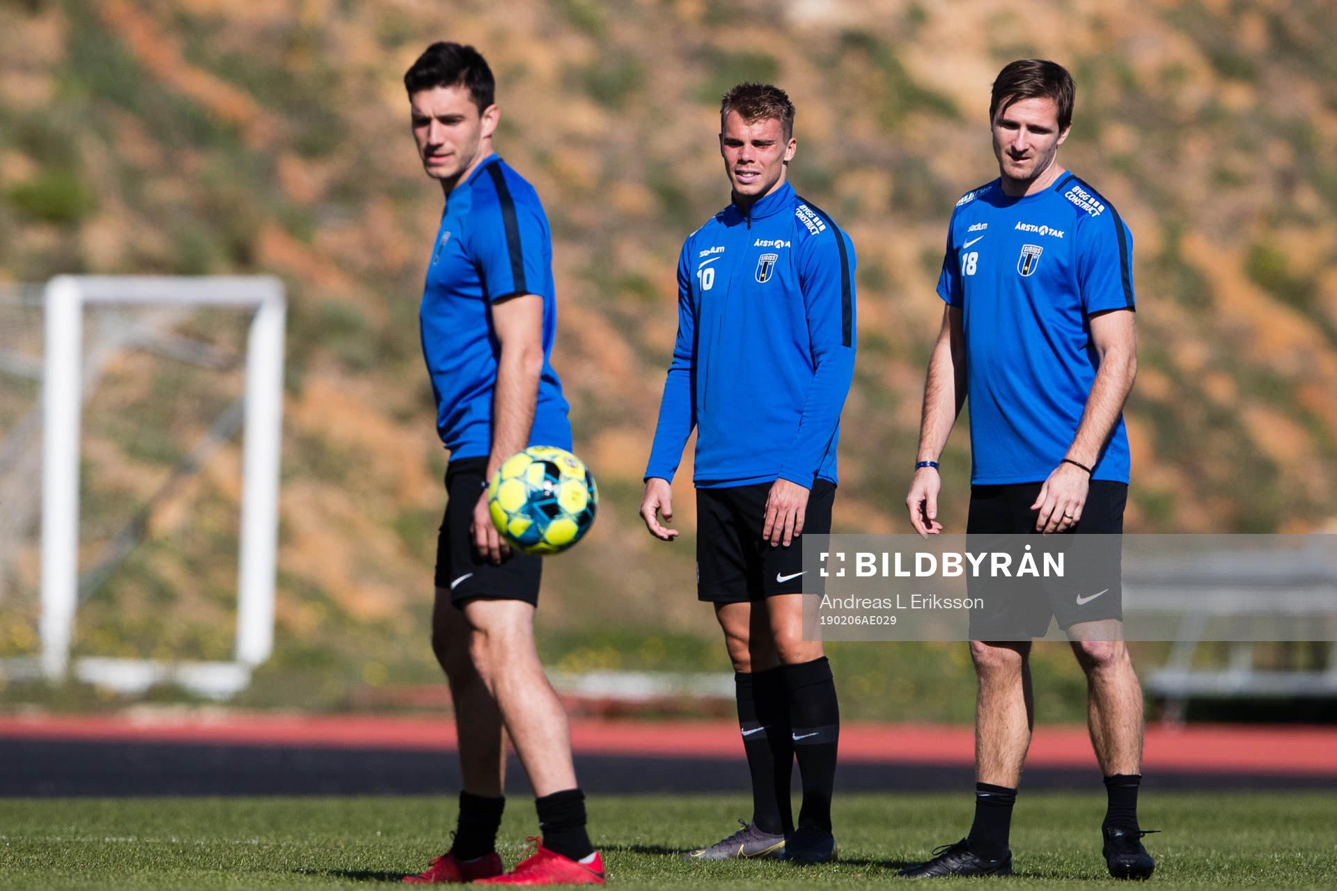 Stefano Vecchia, Elias Andersson och Jesper Arvidsson