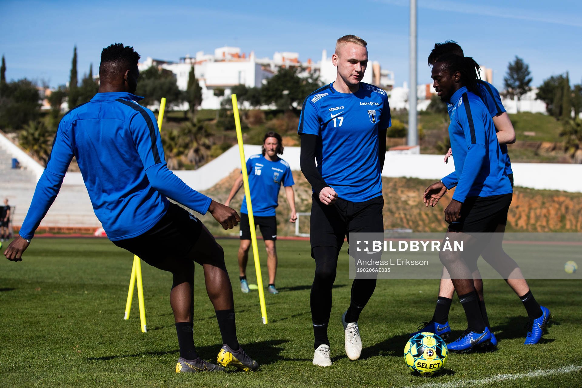 Adam Ståhl och Kebba Ceesay