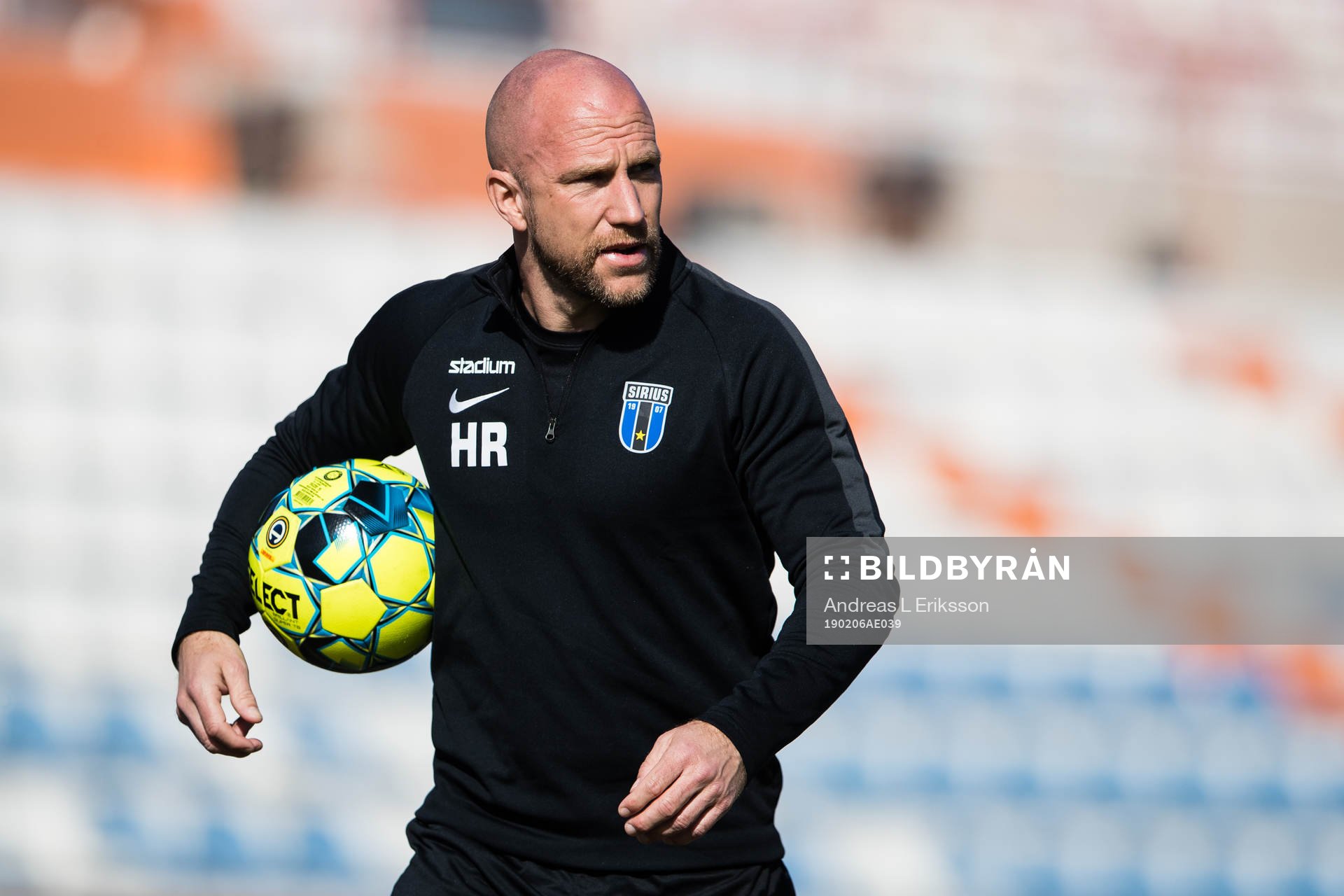 Tränare Henrik Rydström