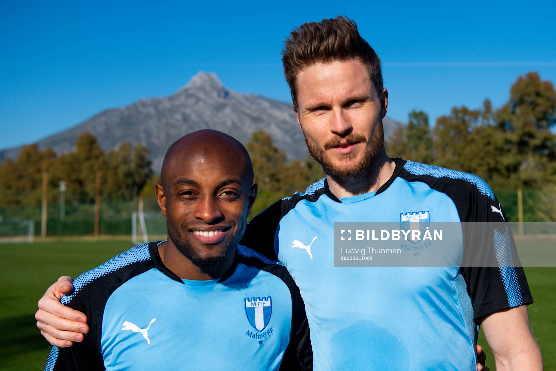 Fouad Bachirou och Lasse Nielsen