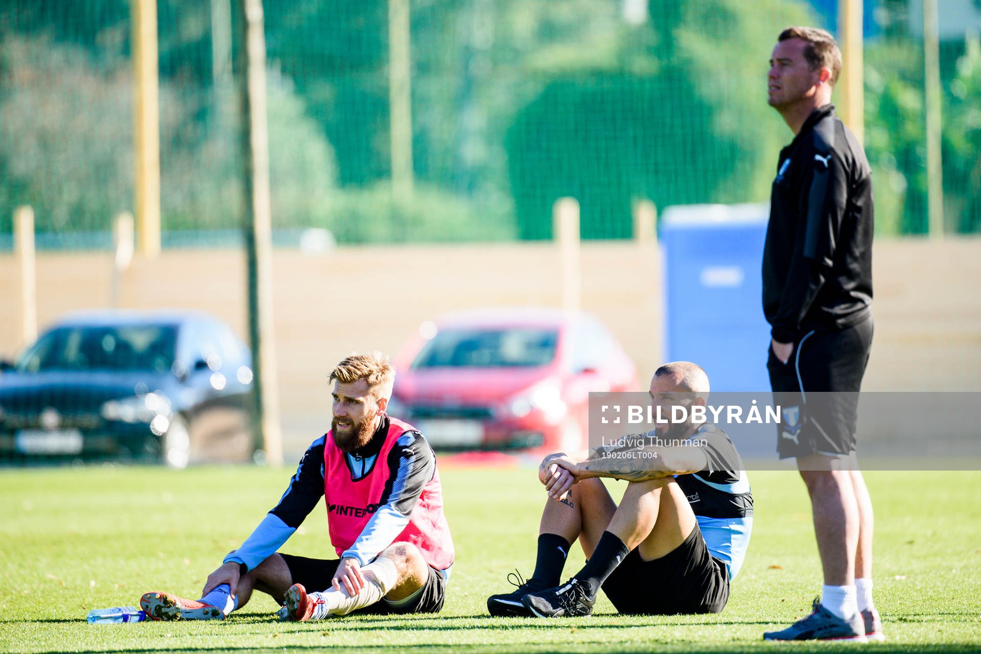Rasmus Bengtsson, Guillermo Molins och sportchef Daniel