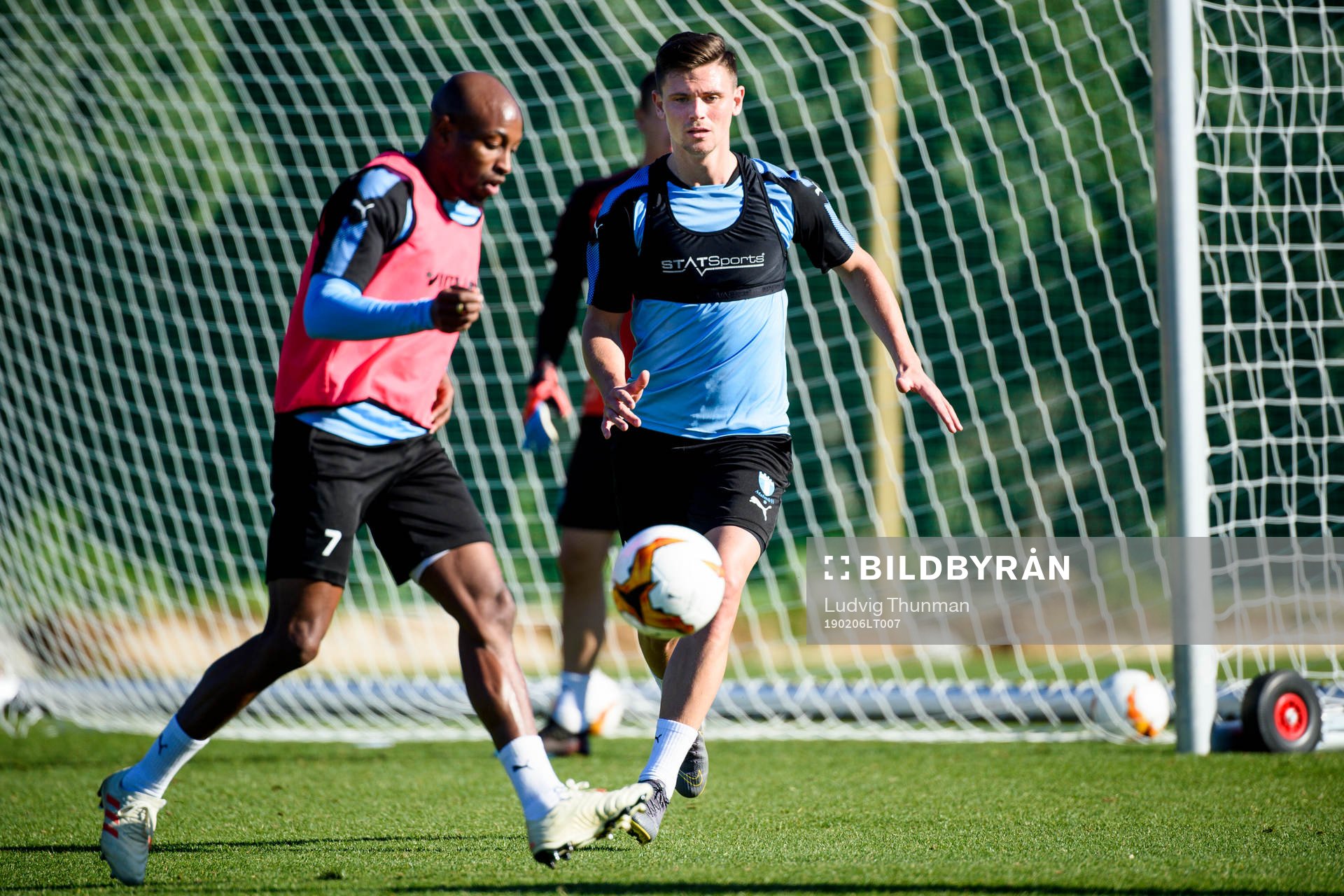Fouad Bachirou och Marcus Antonsson