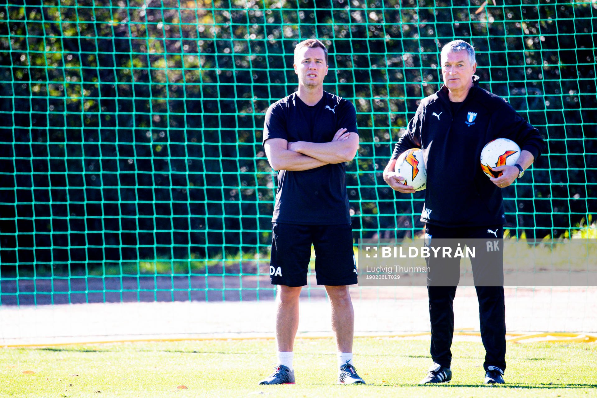 Sportchef Daniel Andersson och assisterande tränare Rob