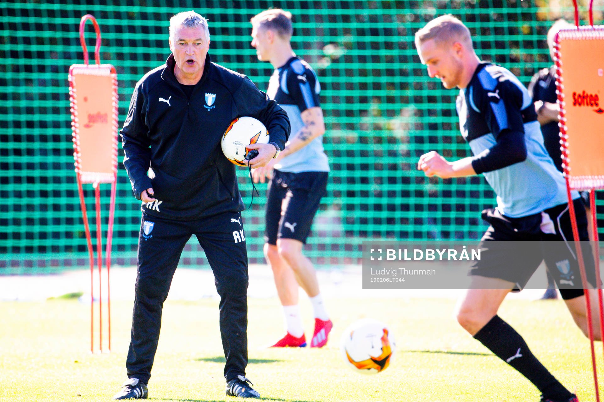 Assisterande tränare Rob Kelly och Franz Brorsson