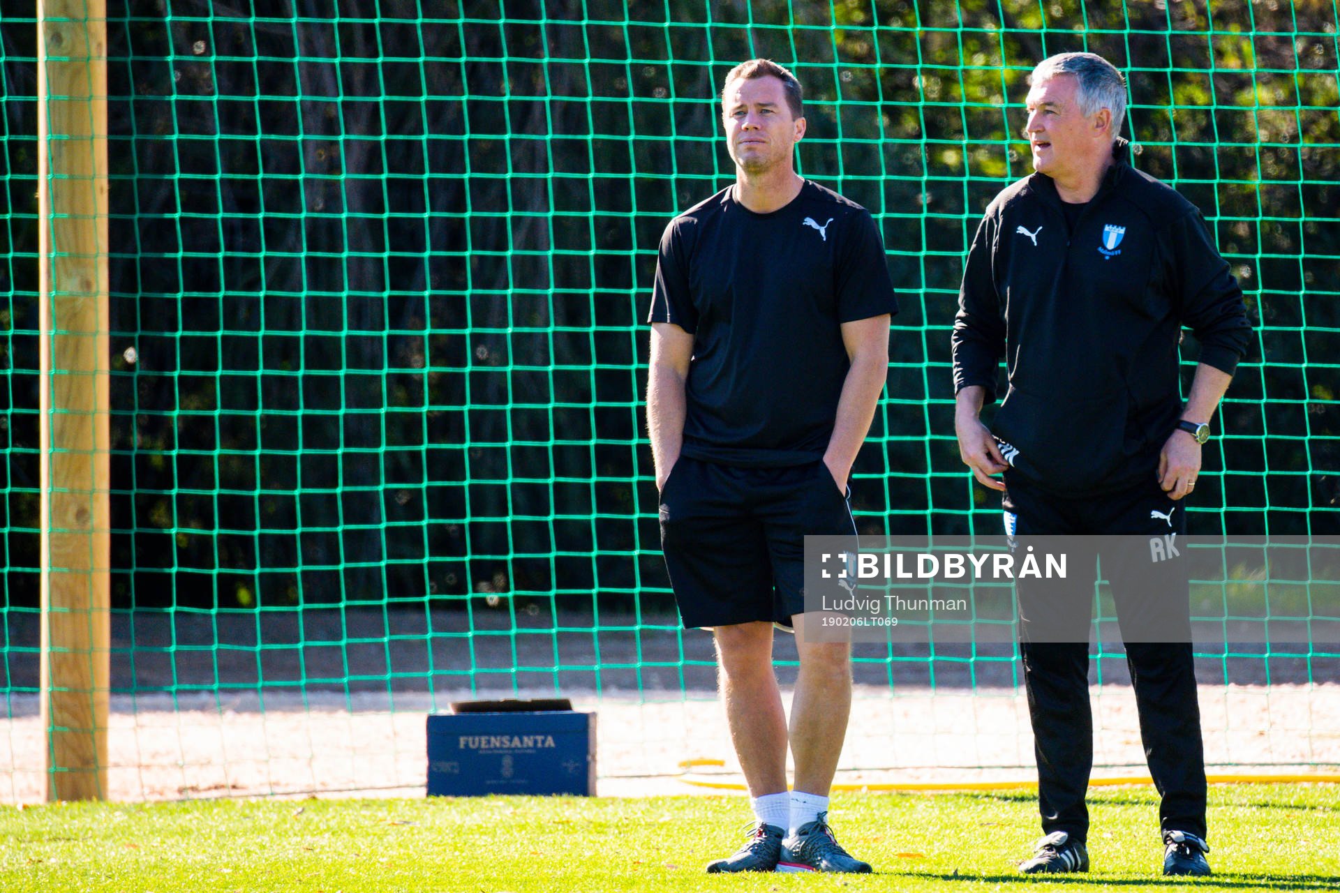 Sportchef Daniel Andersson och assisterande tränare Rob