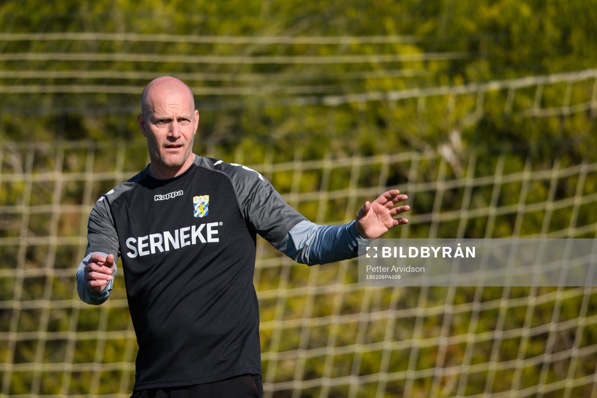Målvaktstränare Stefan Remnér