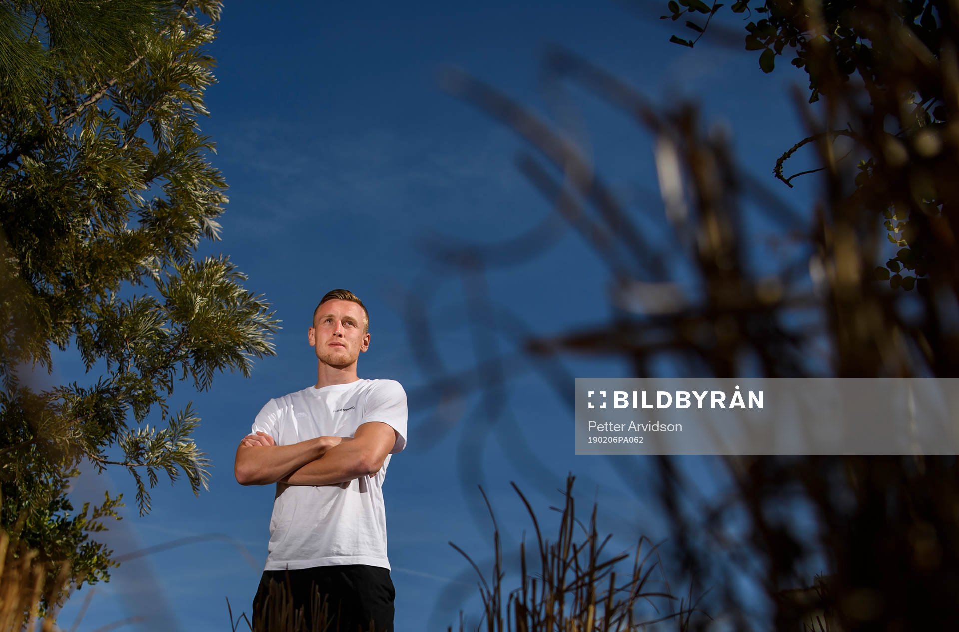 Sebastian Ohlsson poserar för ett porträtt under IFK Göteborgs träningsläger den 6 februari 2019 i Lagos.