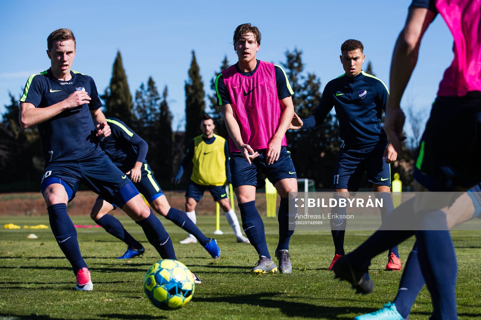 Erik Lindell, Alexander Fransson och Jordan Larsson