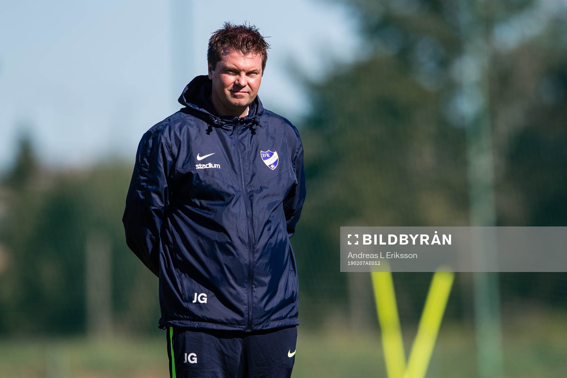Tränare Jens Gustafsson