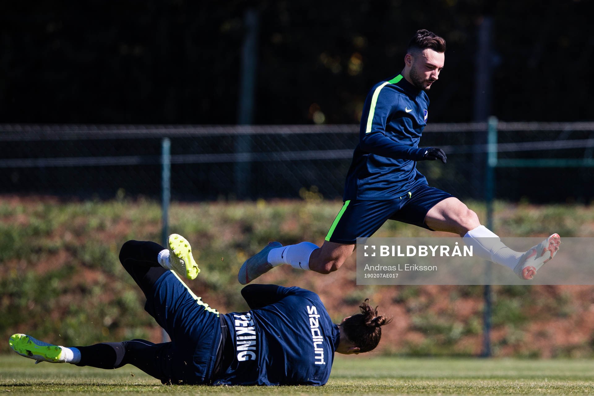 Målvakt David Mitov Nilsson och Sead Haksabanovic