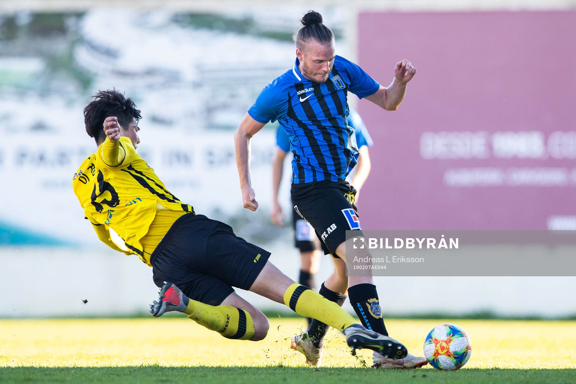 Jeonnam Dragons Kim Jinsung och Sirius Jonas Lindberg