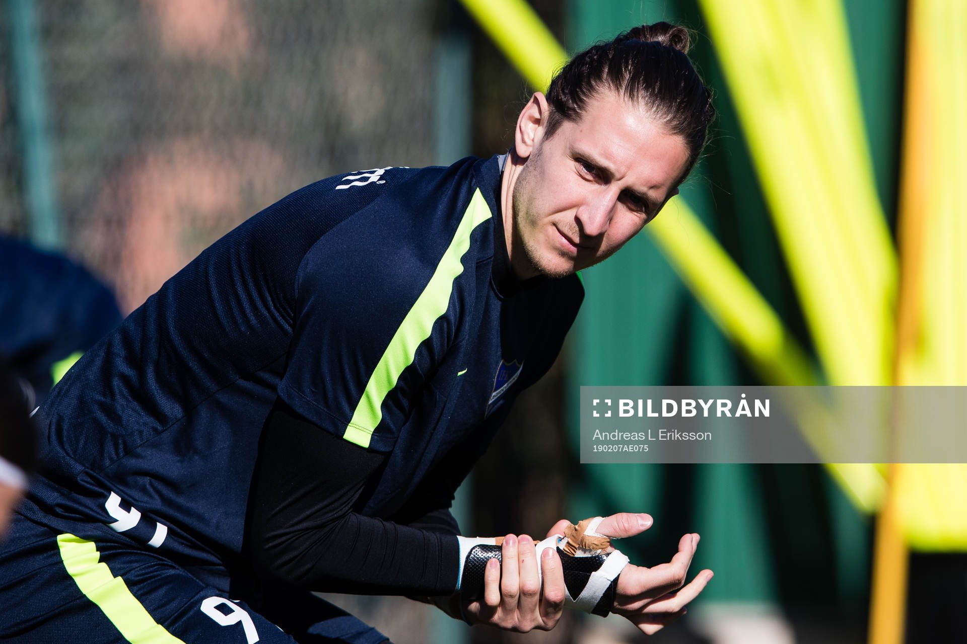 Målvakt David Mitov Nilsson