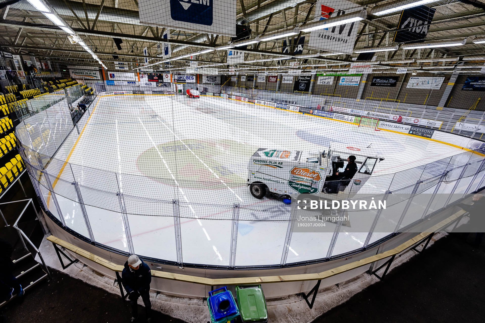 Generell interiör bild från Stiga arena före U17
