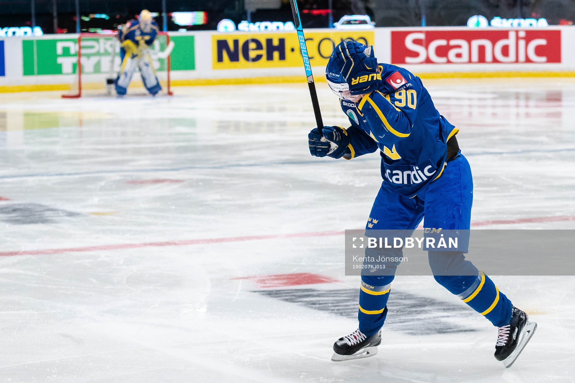 Jesper Boqvist  of Sweden in pain