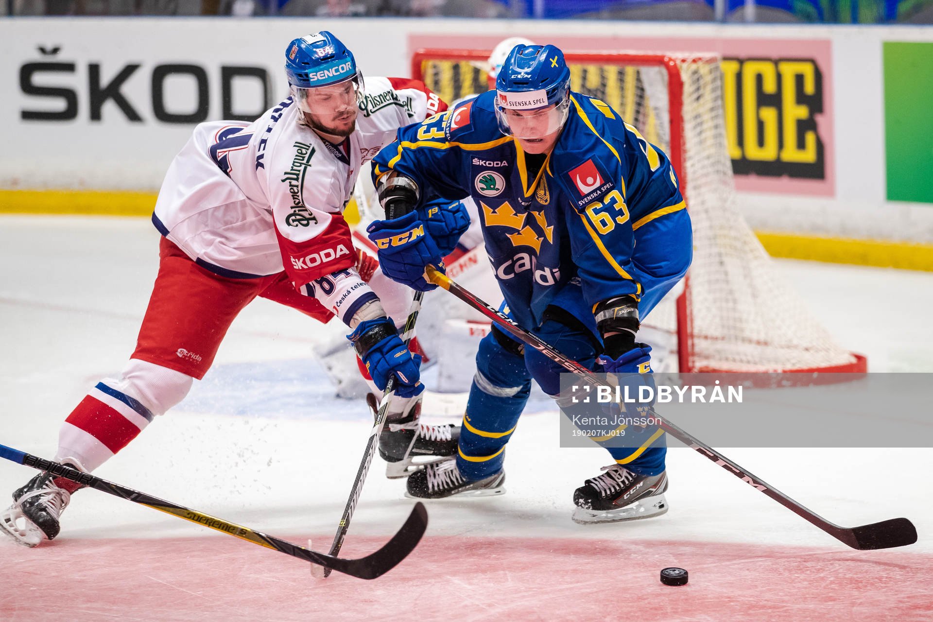 Jiri Sekac of Czech Republic and Fredrik Händemark  of