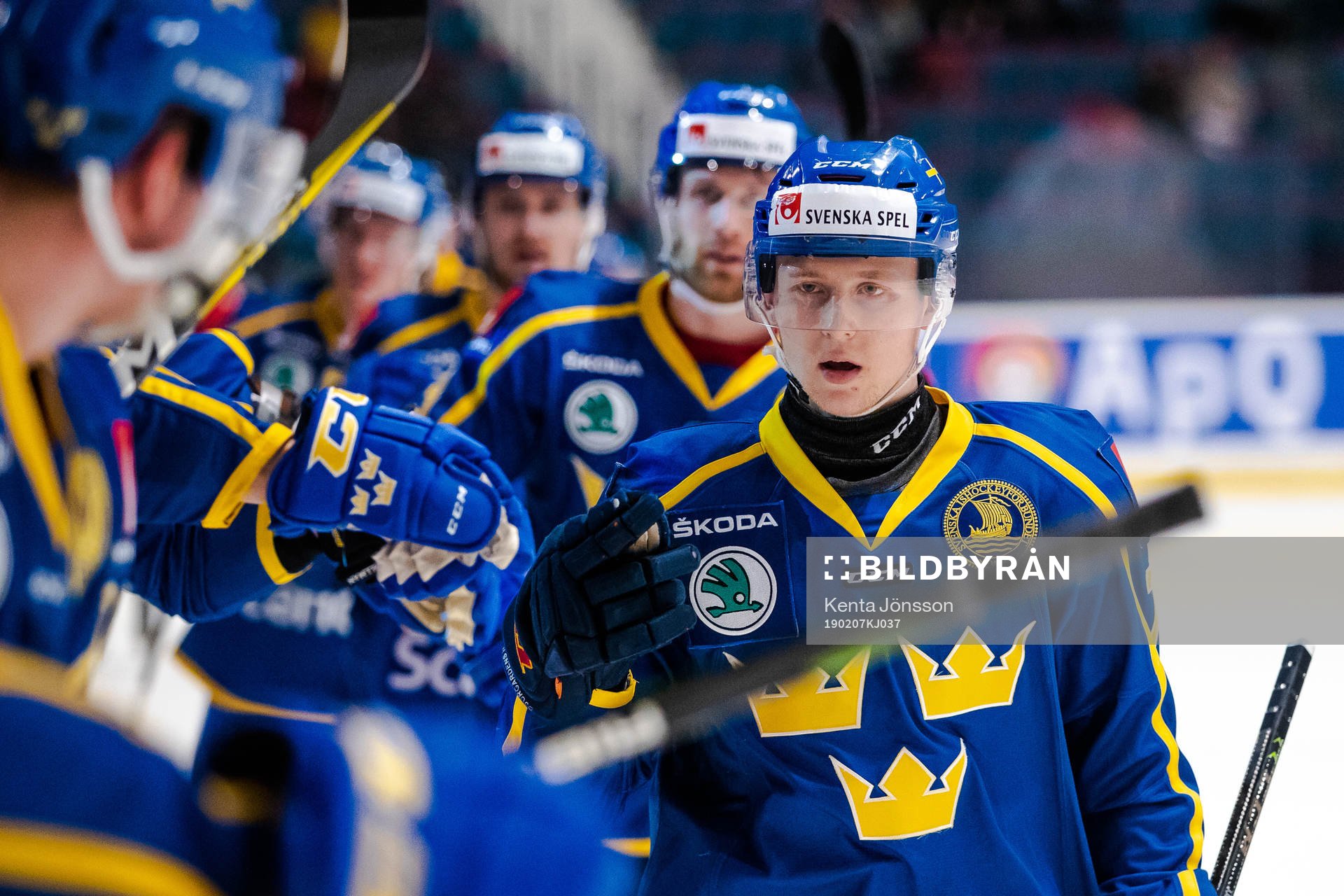 Jonathan Davidsson of Sweden celebrates