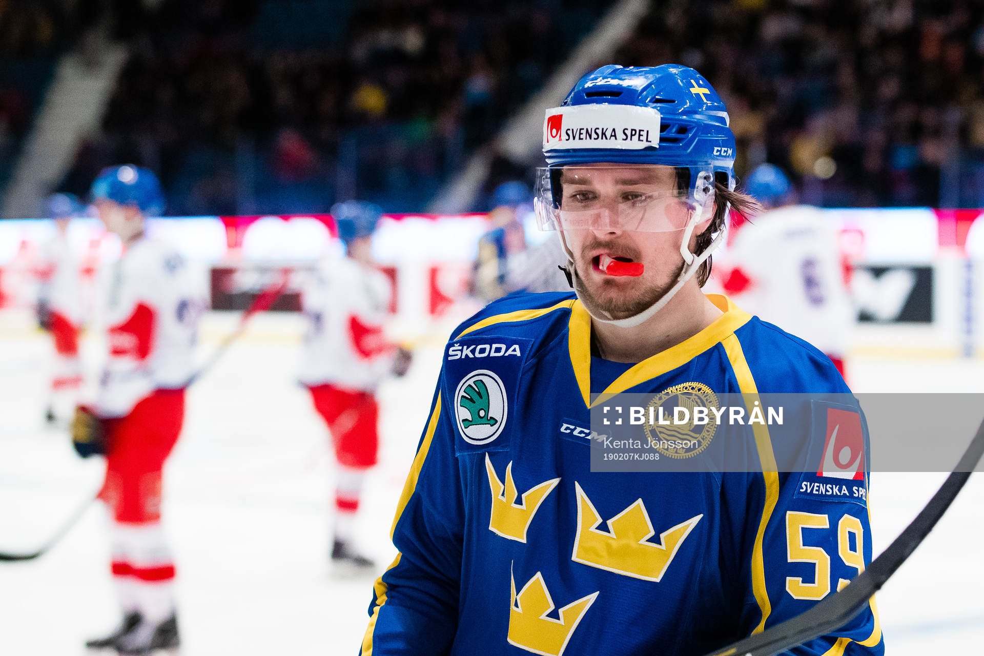Linus Johansson  of Sweden
