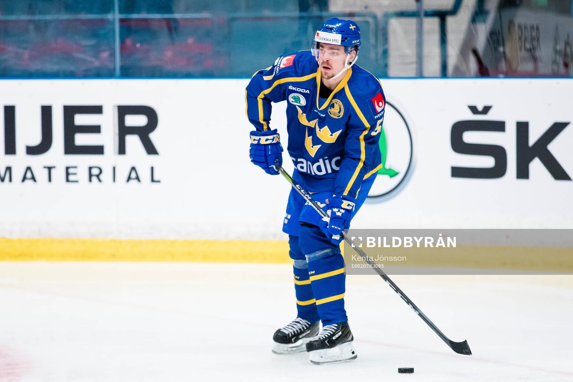 Emil Djuse of Sweden