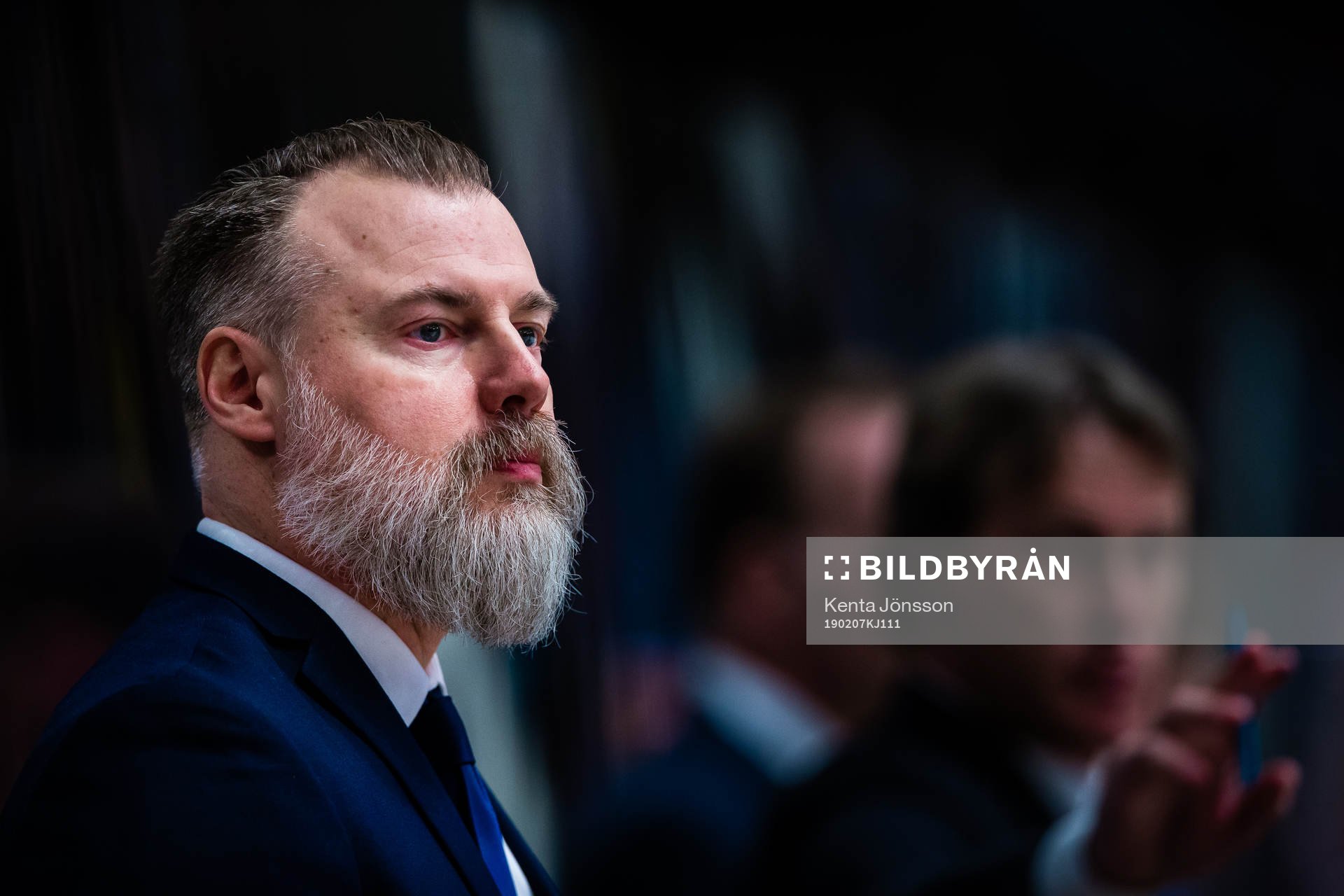 Head coach Rikard Grönborg of Sweden