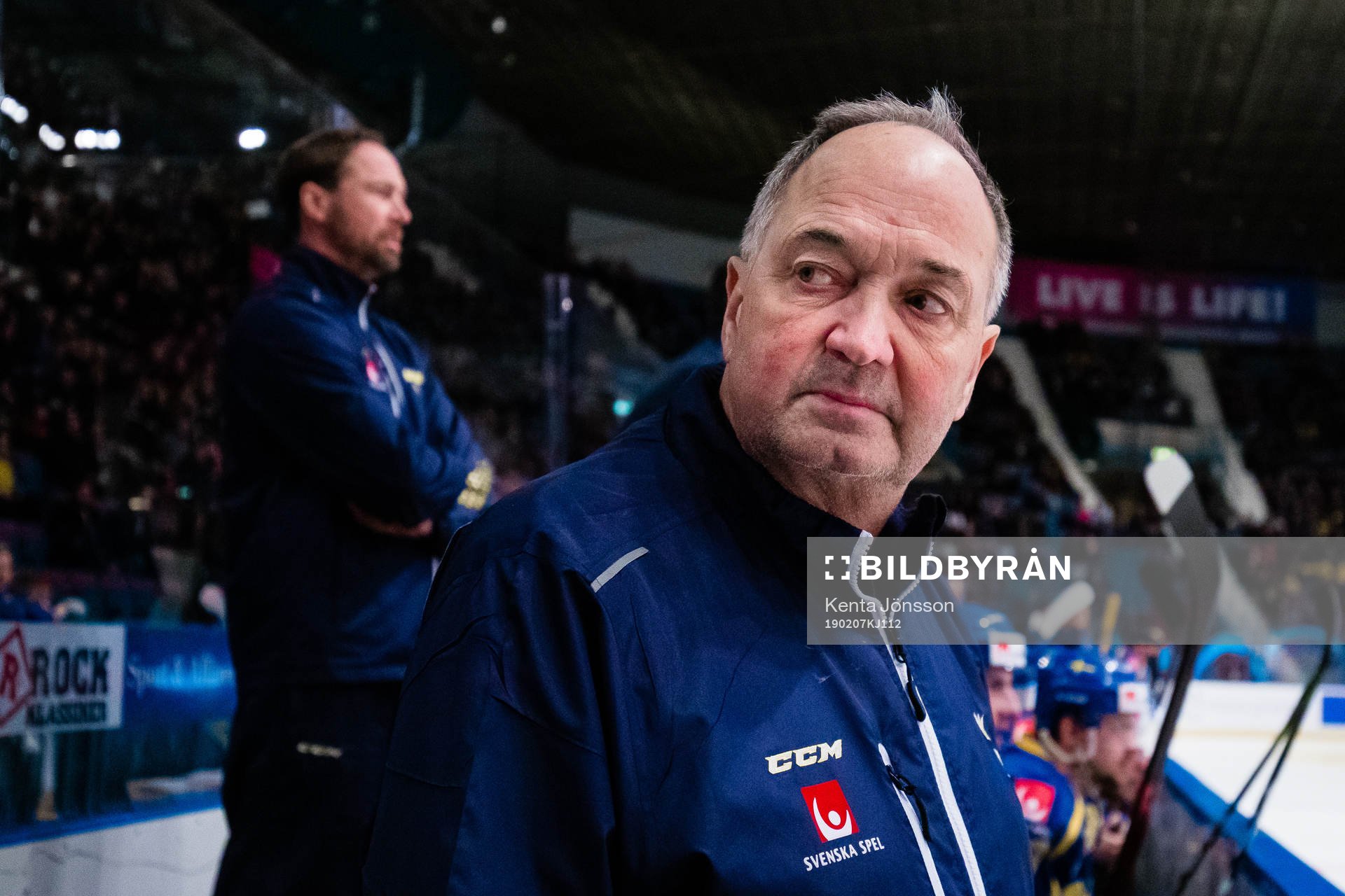 Equipment manager Anders Weiderstål of Sweden