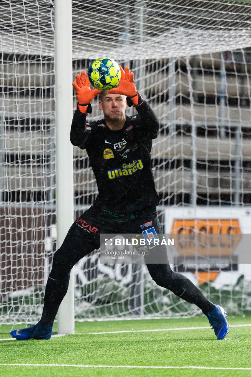 Falkenbergs målvakt Johan Brattberg