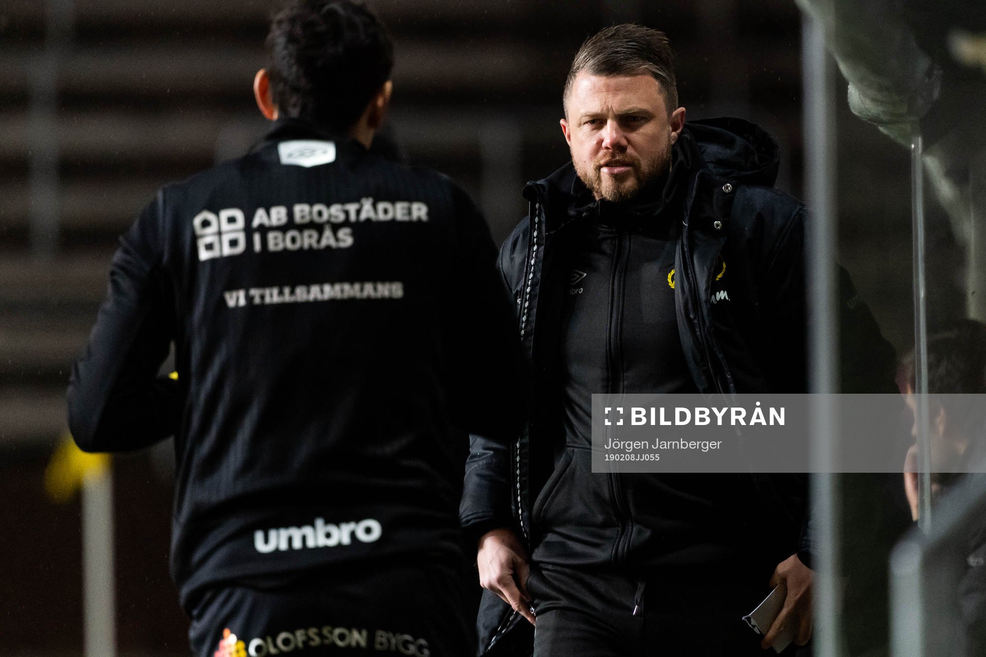 Elfsborgs manager Jimmy Thelin
