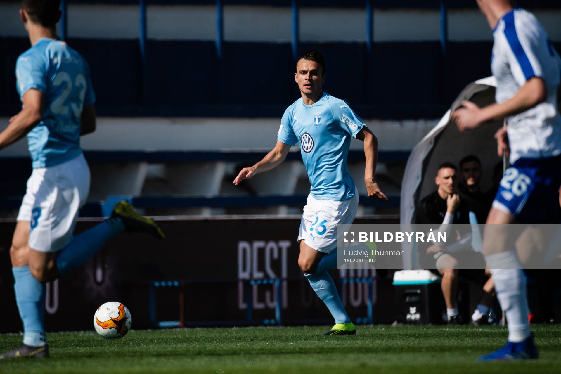 Oscar Lewicki of Malmö FF