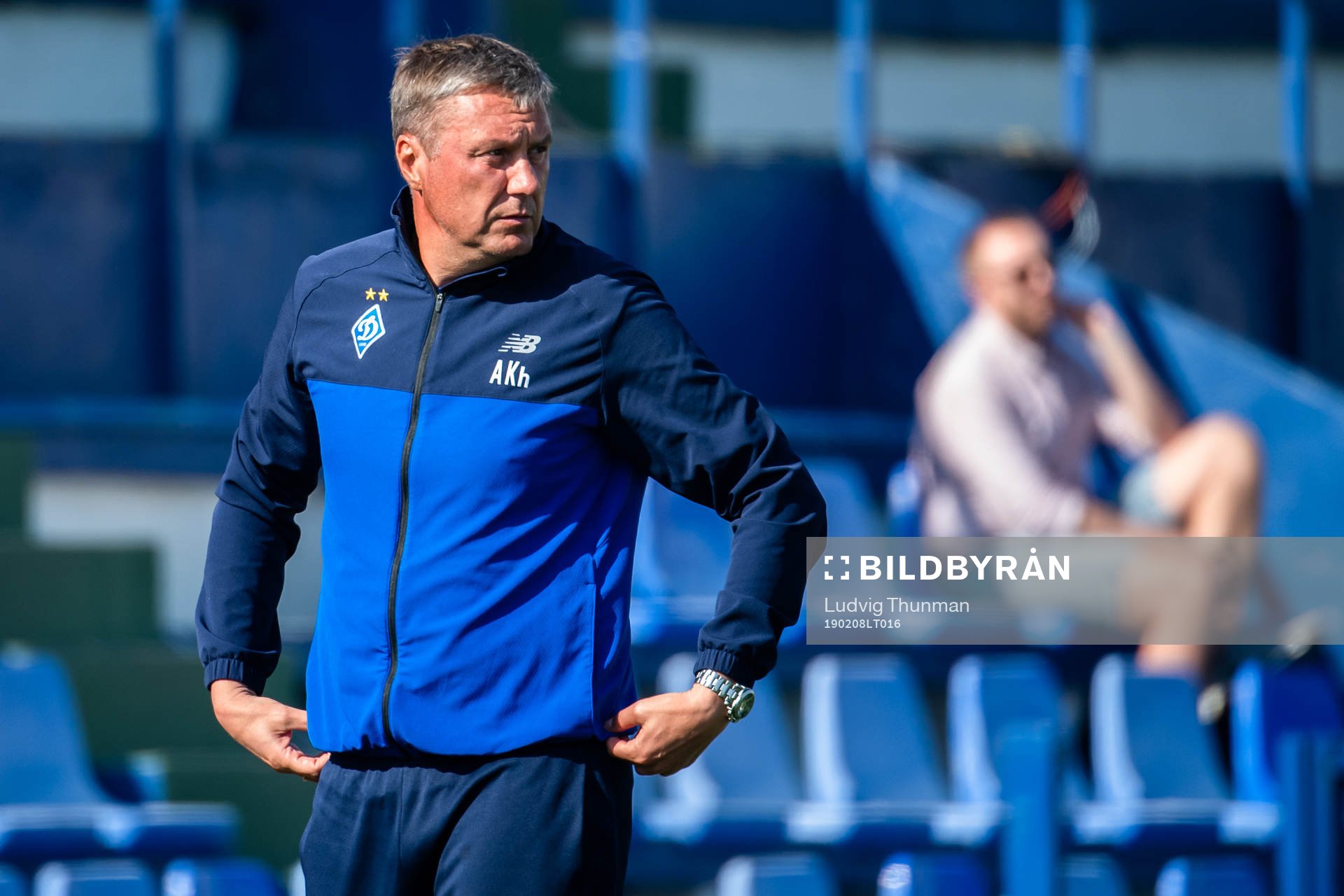 Olexandr Khatskevych, head coach of Dinamo Kiev