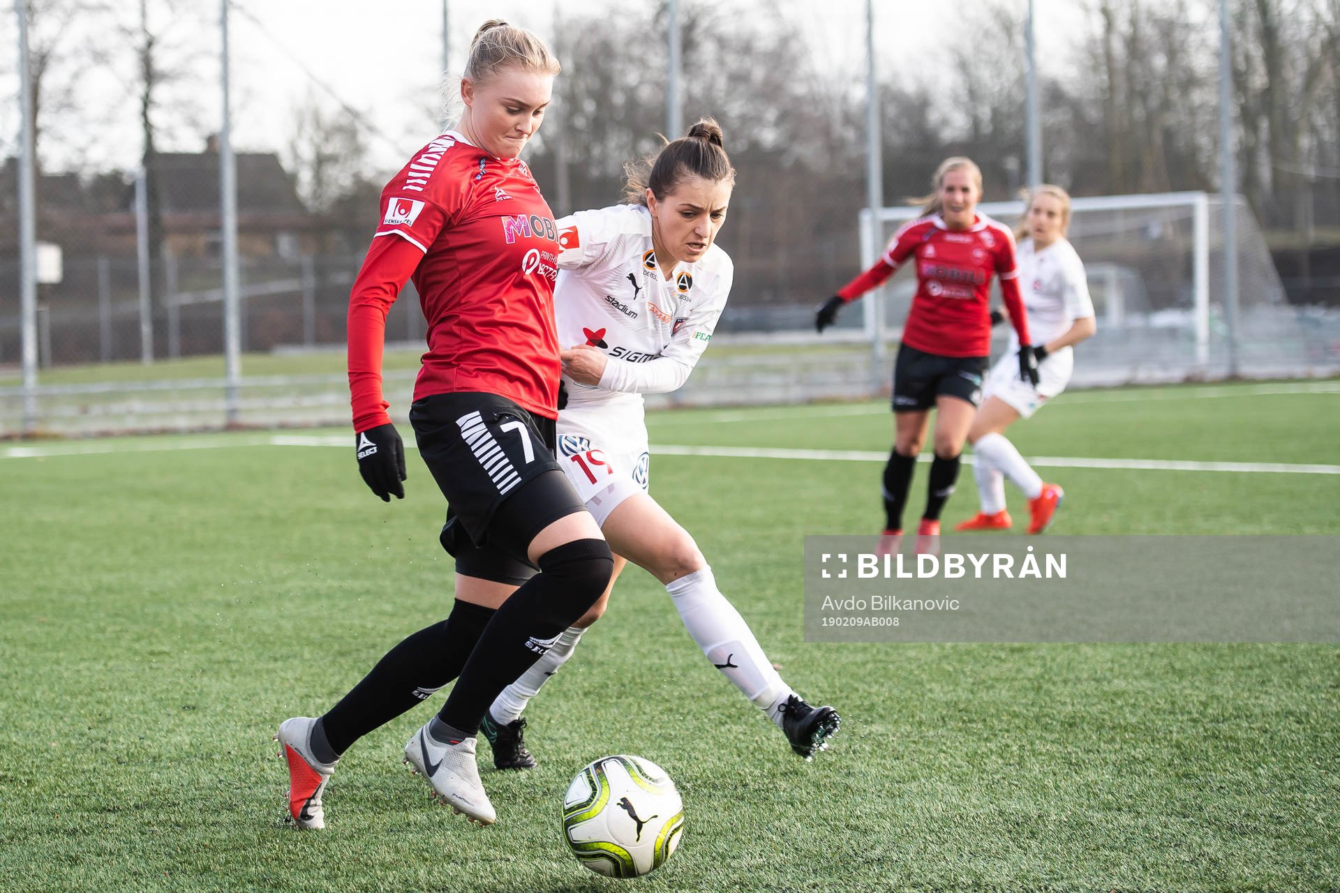 Limhamn Bunkeflos Beatrice Persson och Rosengårds Iva