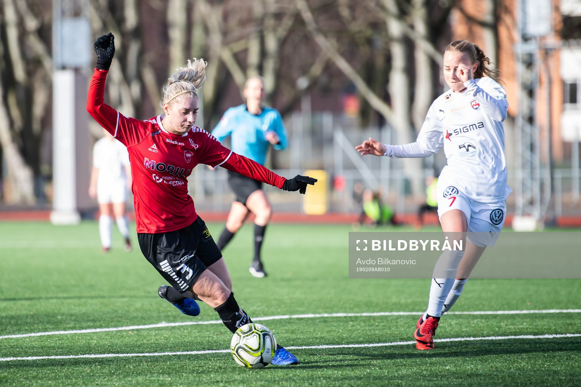 Limhamn Bunkeflos Malin Winberg och Rosengårds Ebba Wieder