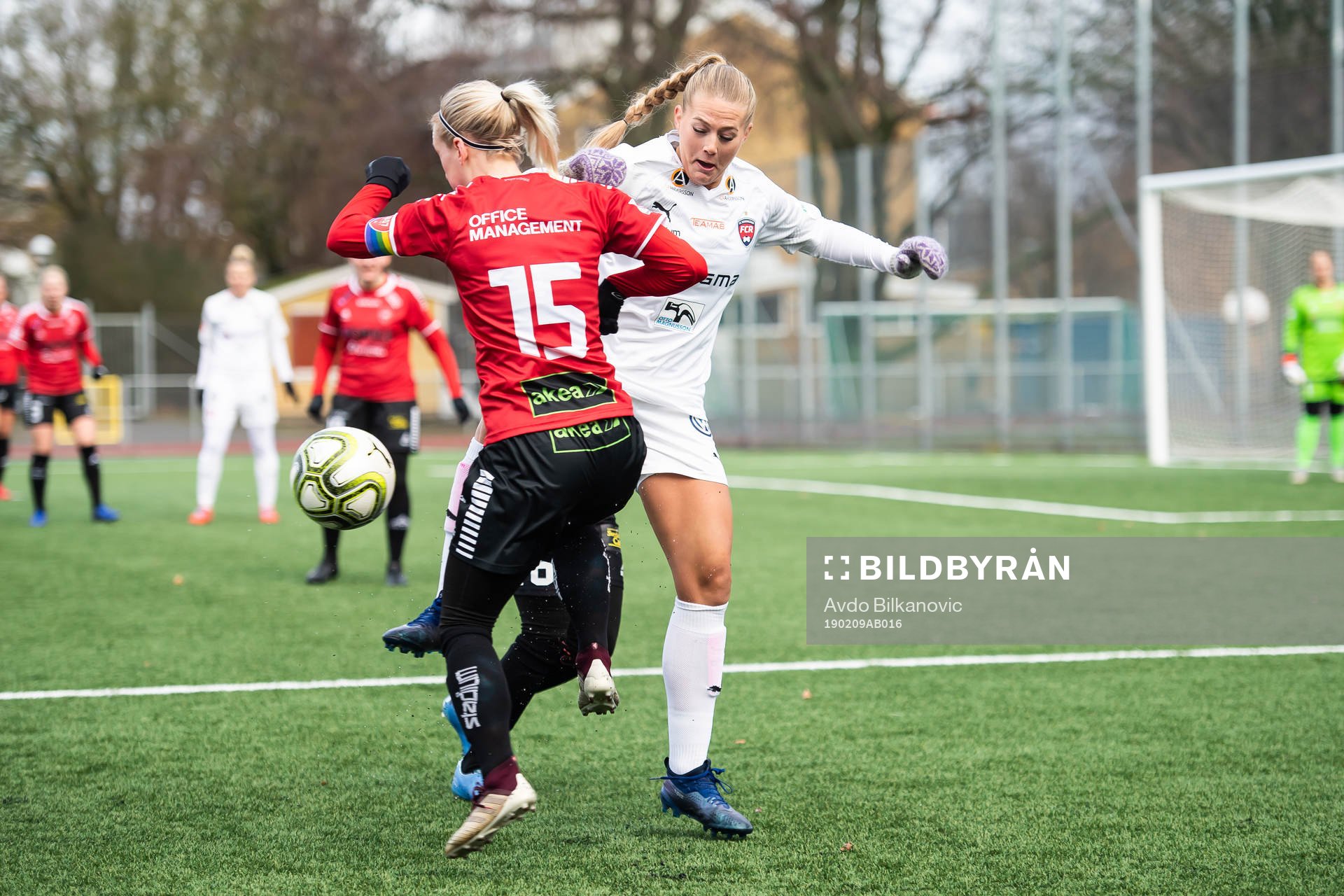 Rosengårds Lisa-Marie Utland och Limhamn Bunkeflos Mia
