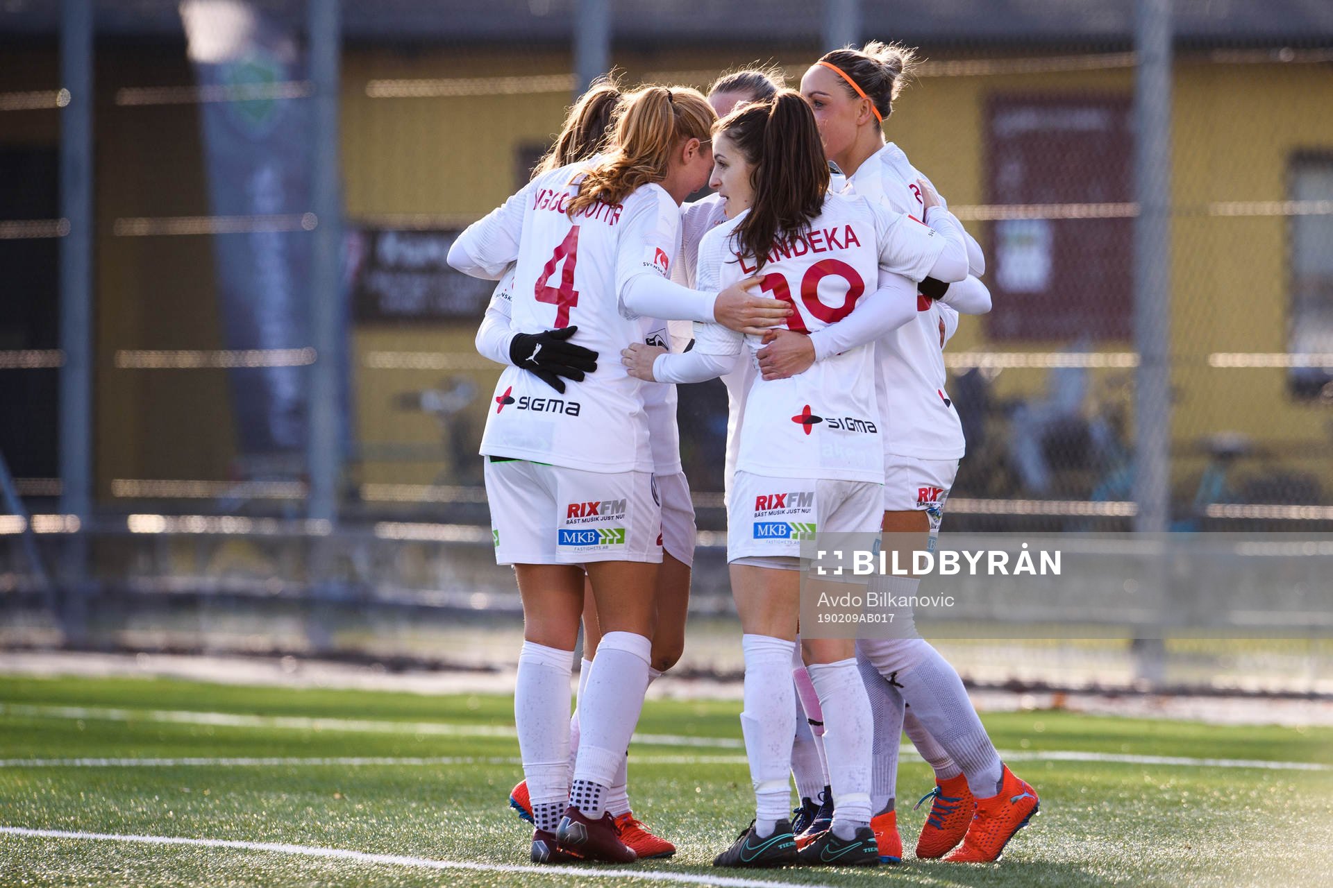 Rosengårds Sanne Troelsgaard Nielsen jublar