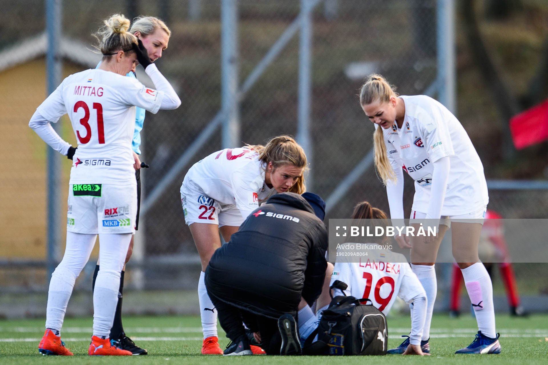 Rosengårds Iva Landeka får vård
