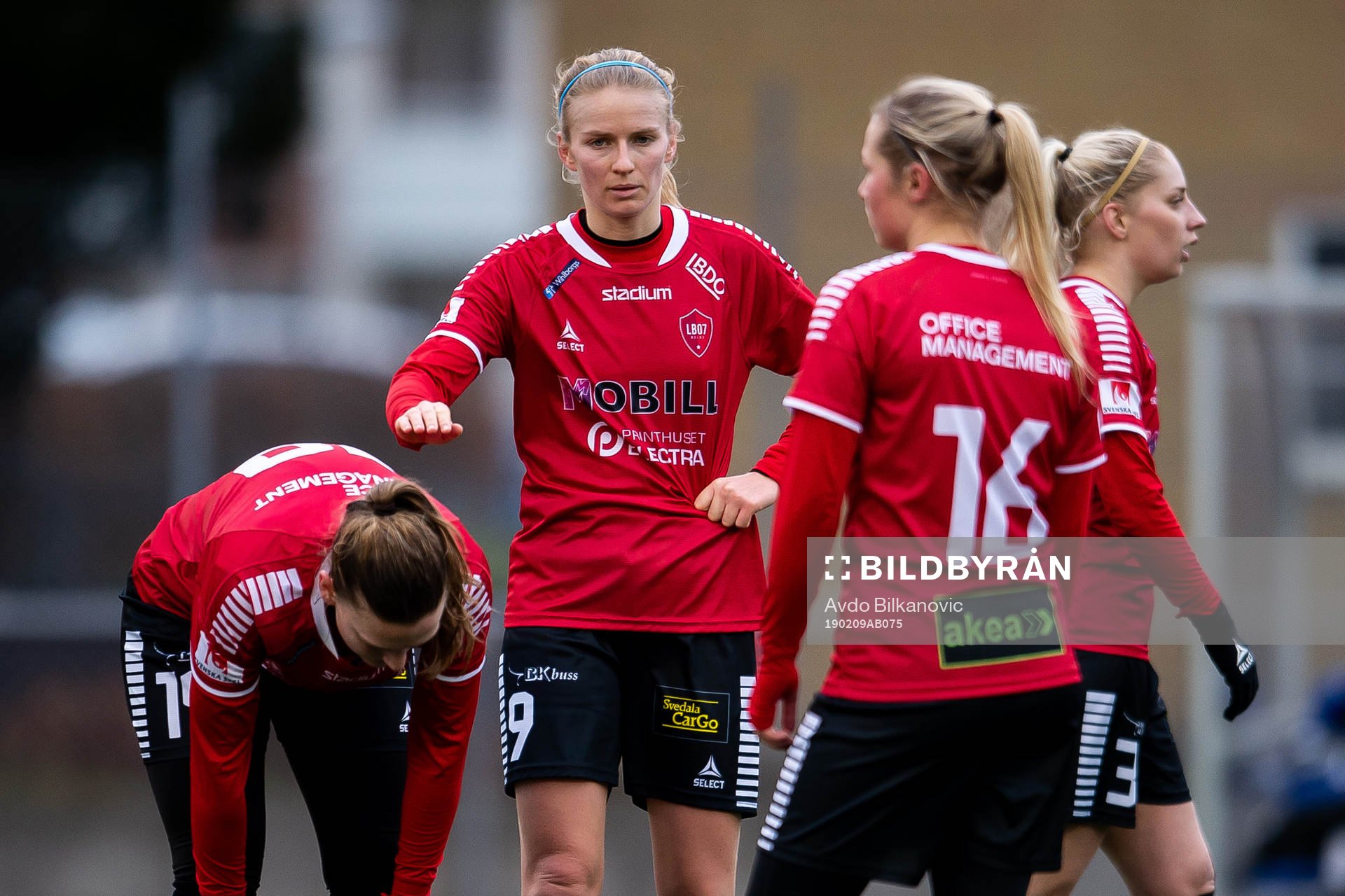 Limhamn Bunkeflos Rebecka Persson, Amanda Kander och Elina