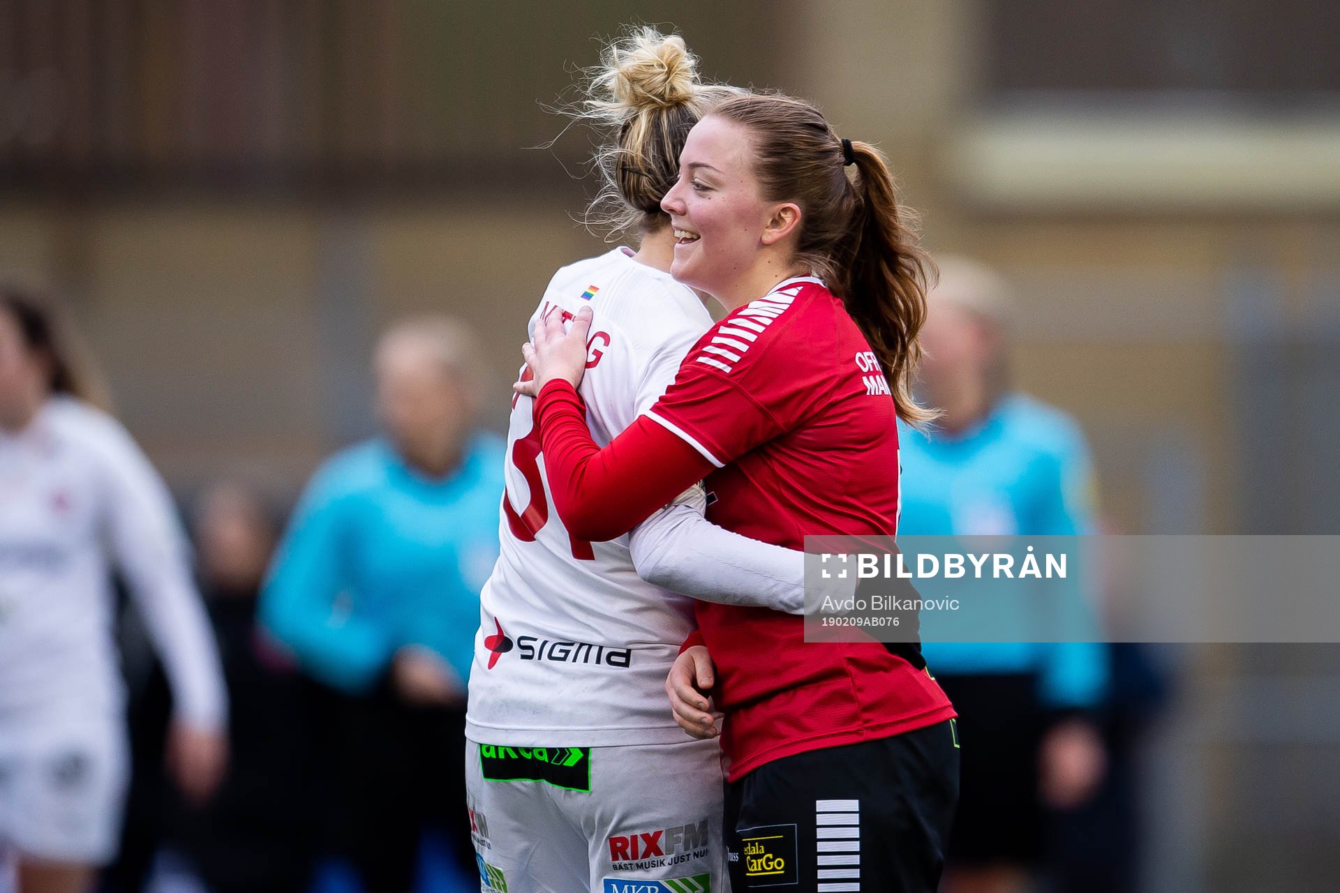 Rosengårds Anja Mittag och Limhamn Bunkeflos Andrea