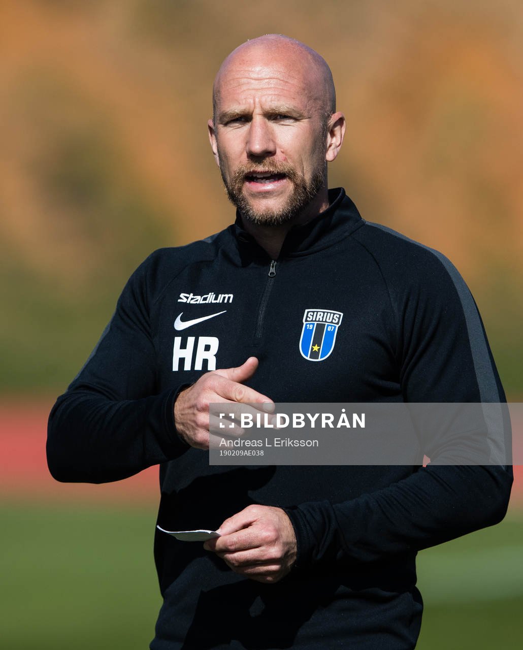 Tränare Henrik Rydström