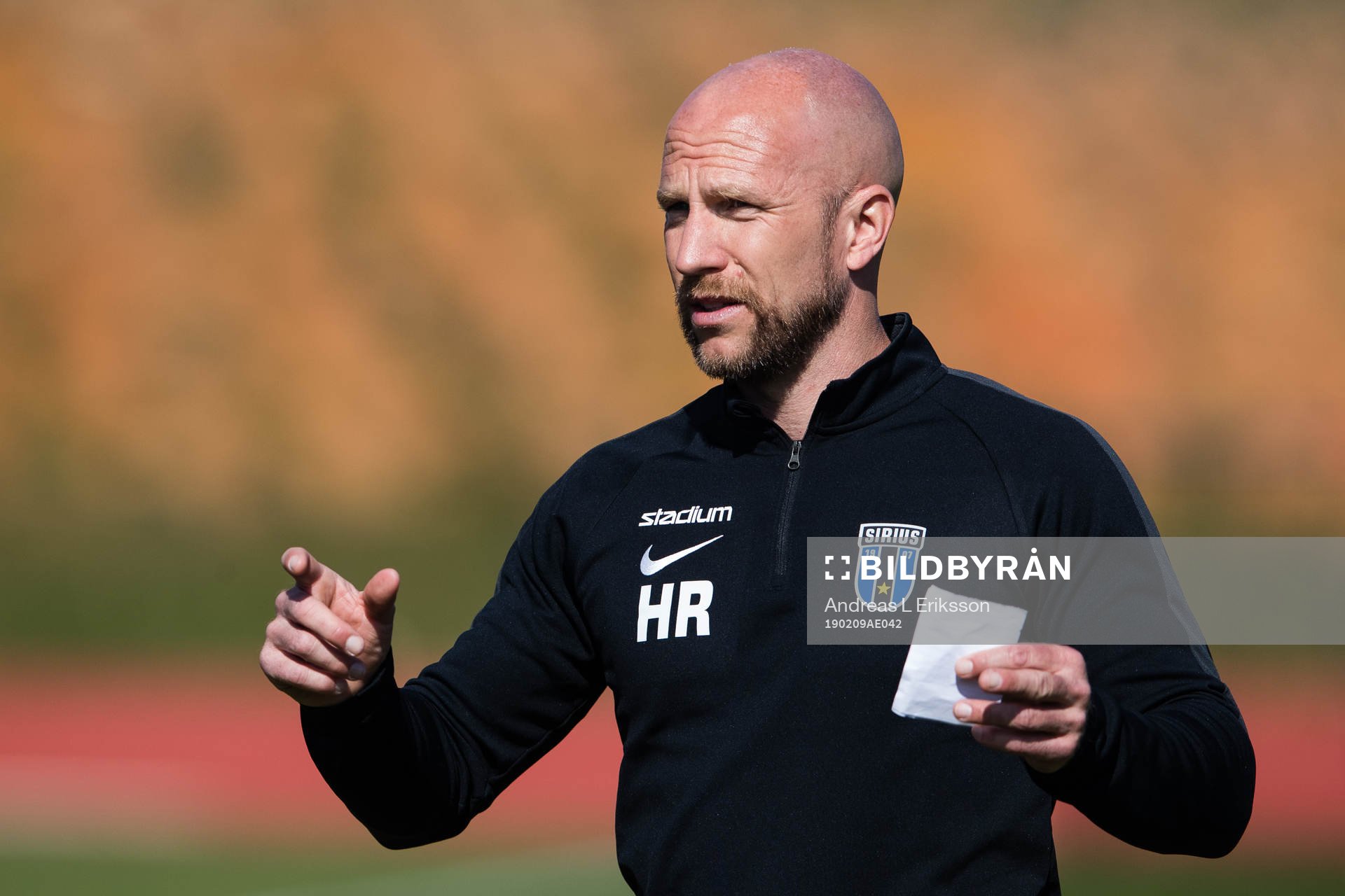 Tränare Henrik Rydström