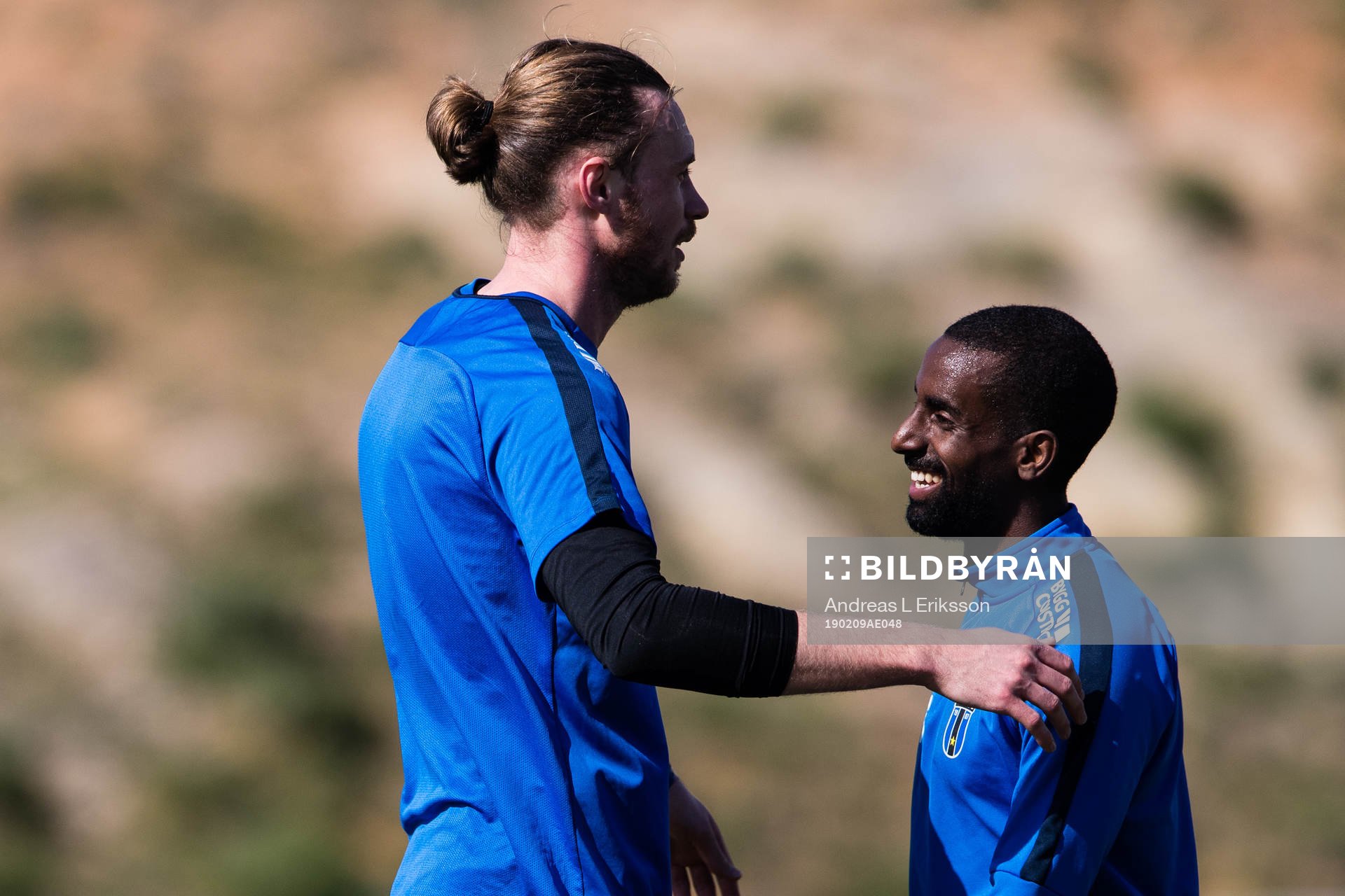 Daniel Jarl och Mohammed Saeid